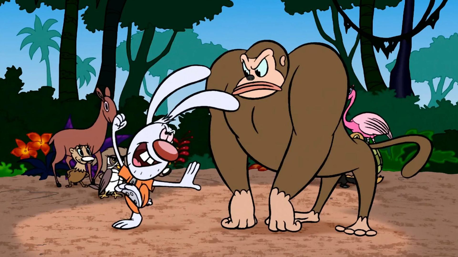 Brandy & Mr. Whiskers background