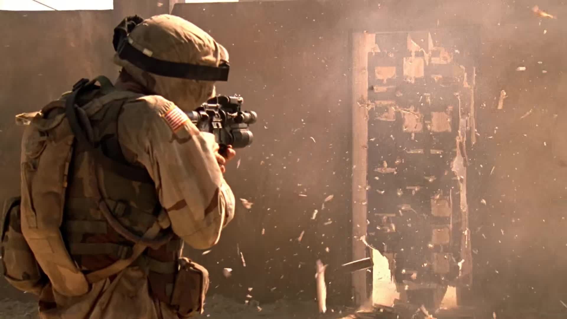 Over There background