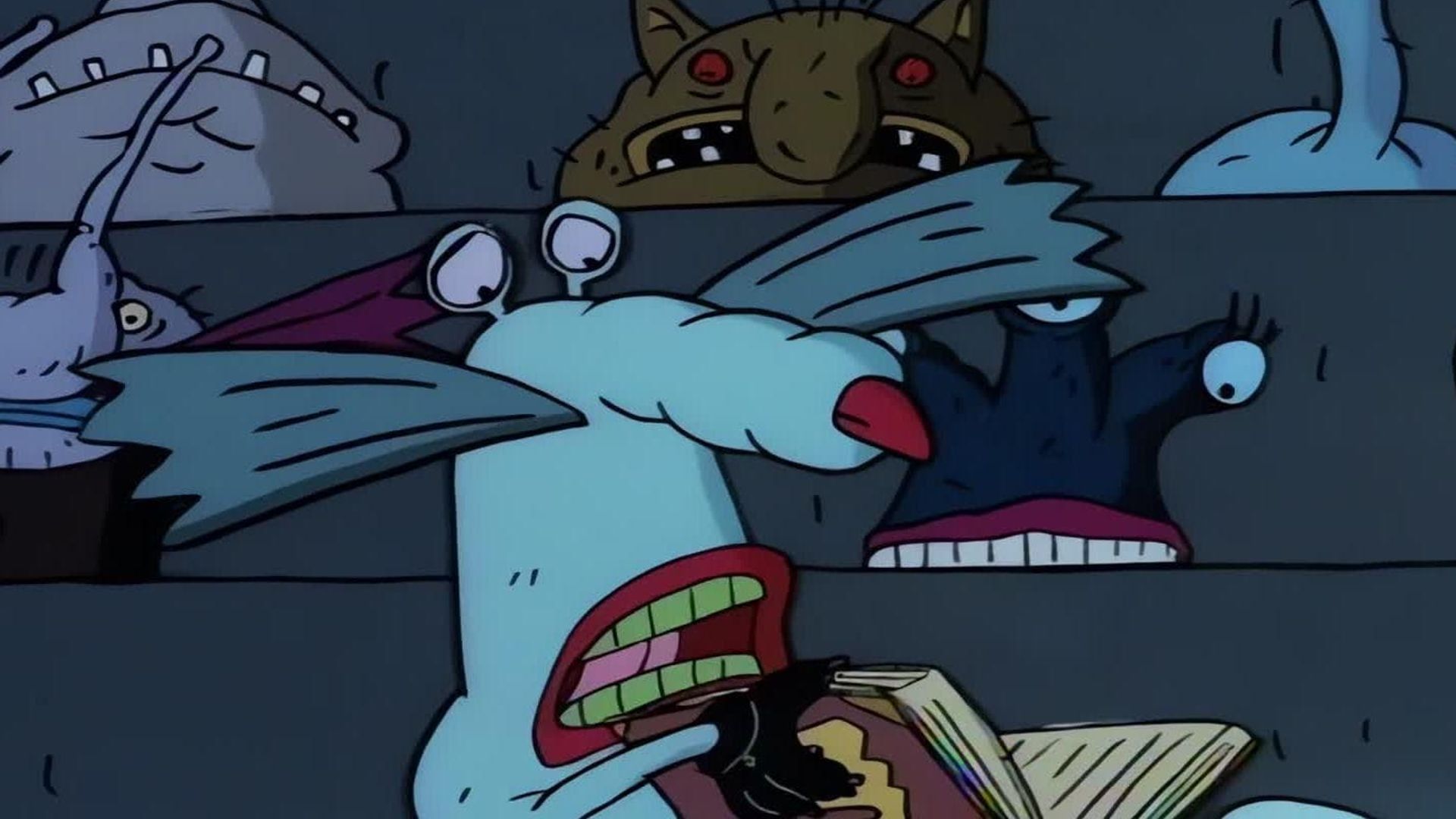 Aaahh!!! Real Monsters background