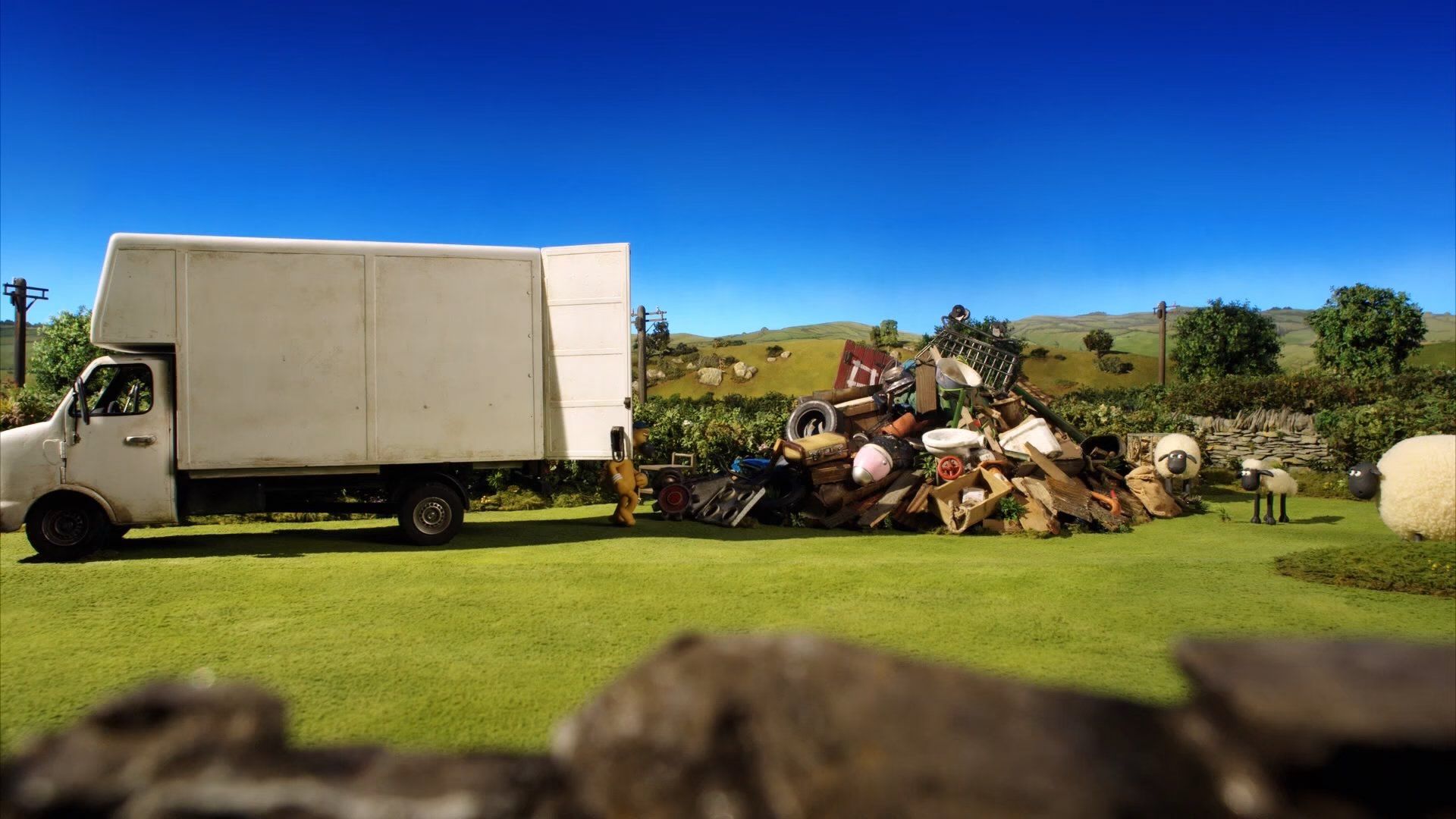 Shaun the Sheep background