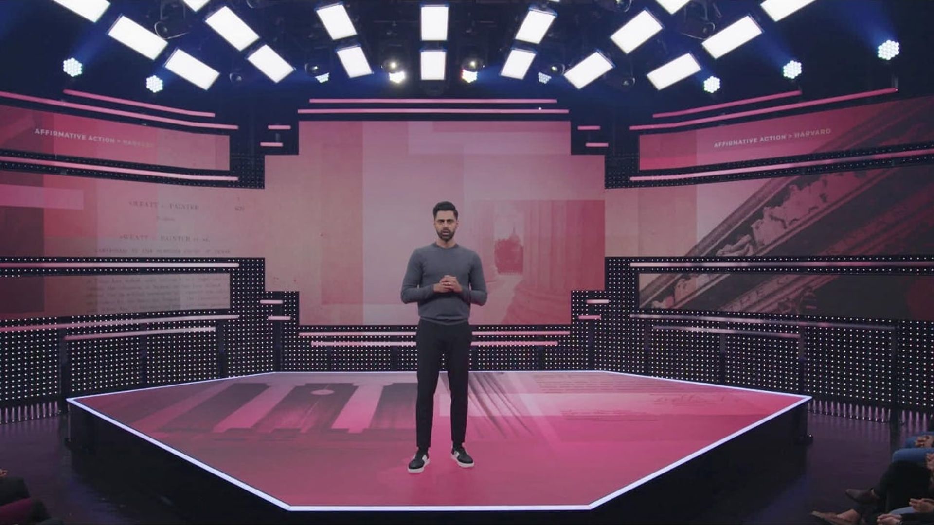 Patriot Act with Hasan Minhaj background