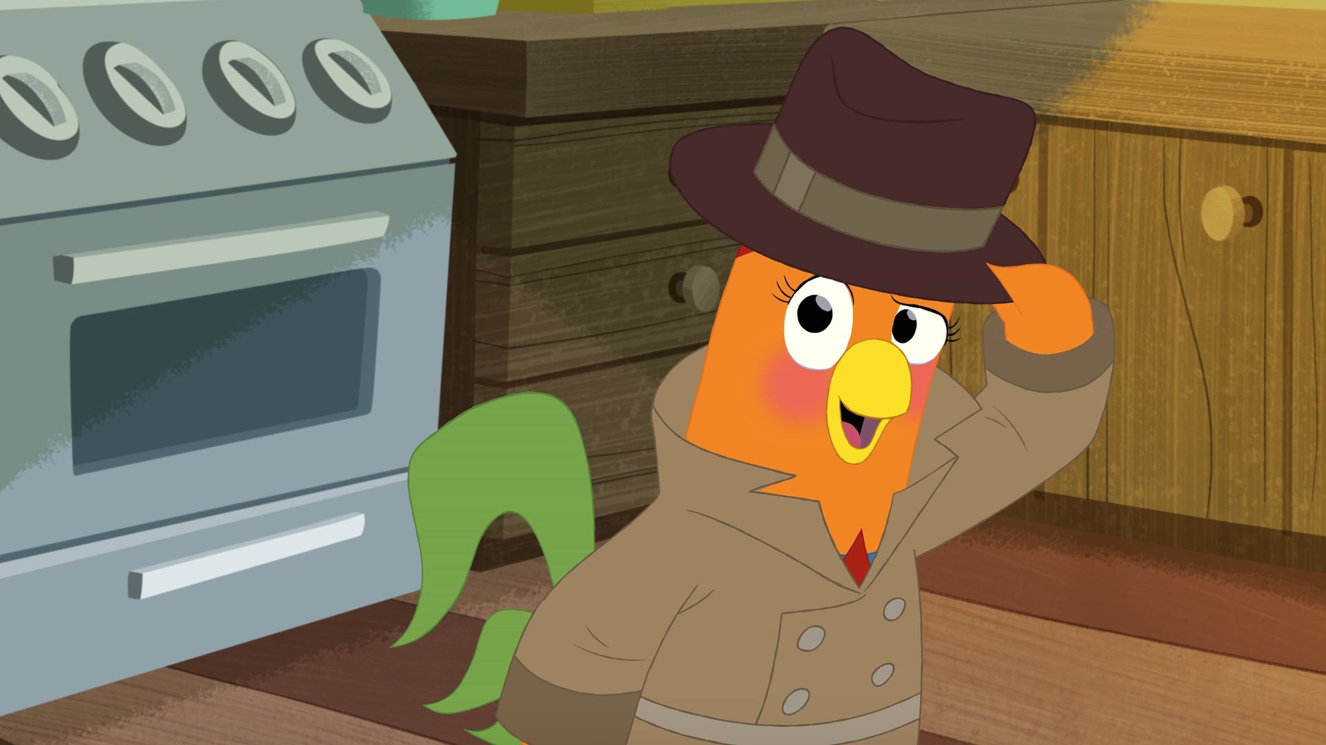 Interrupting Chicken background