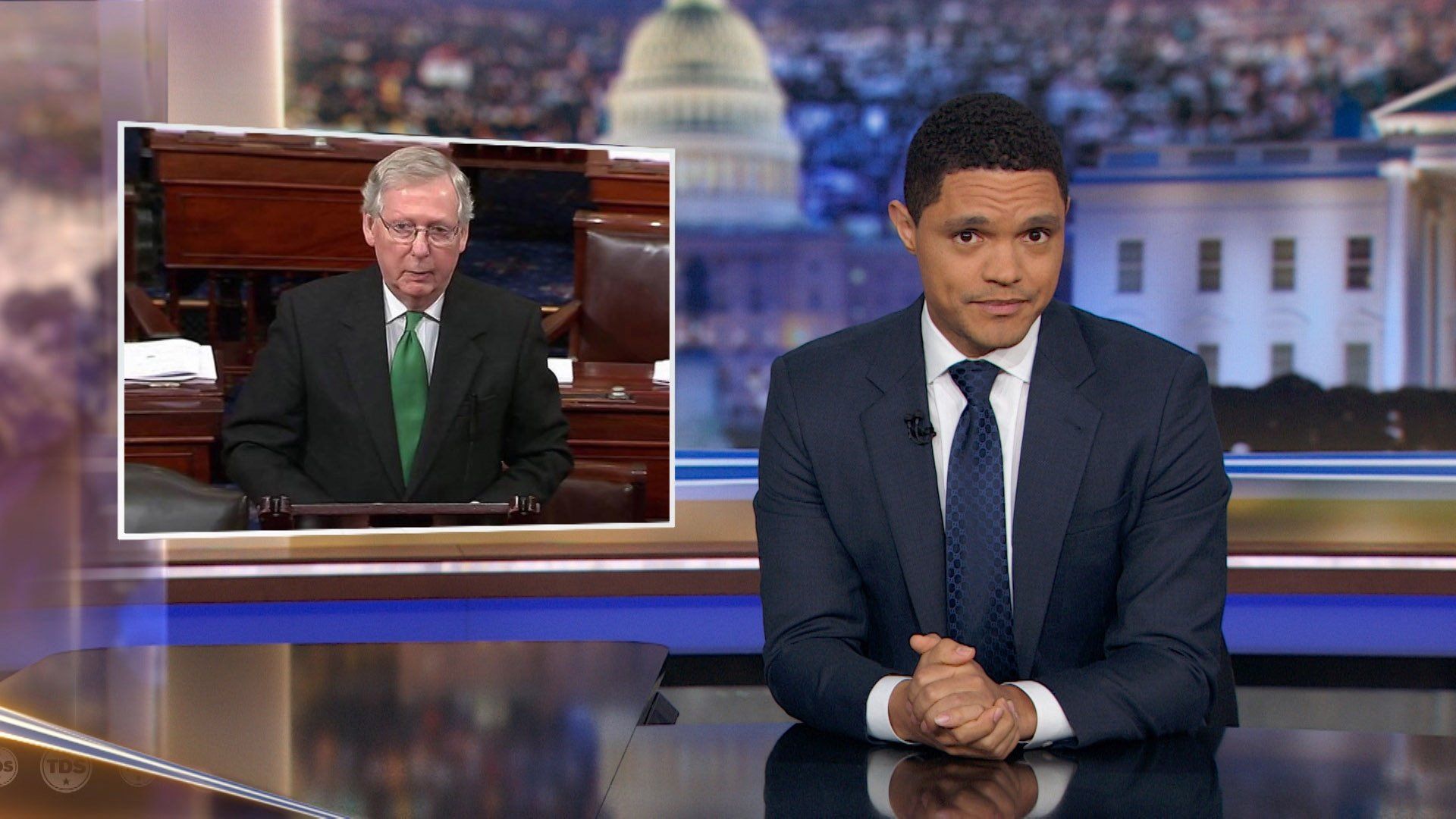 The Daily Show background