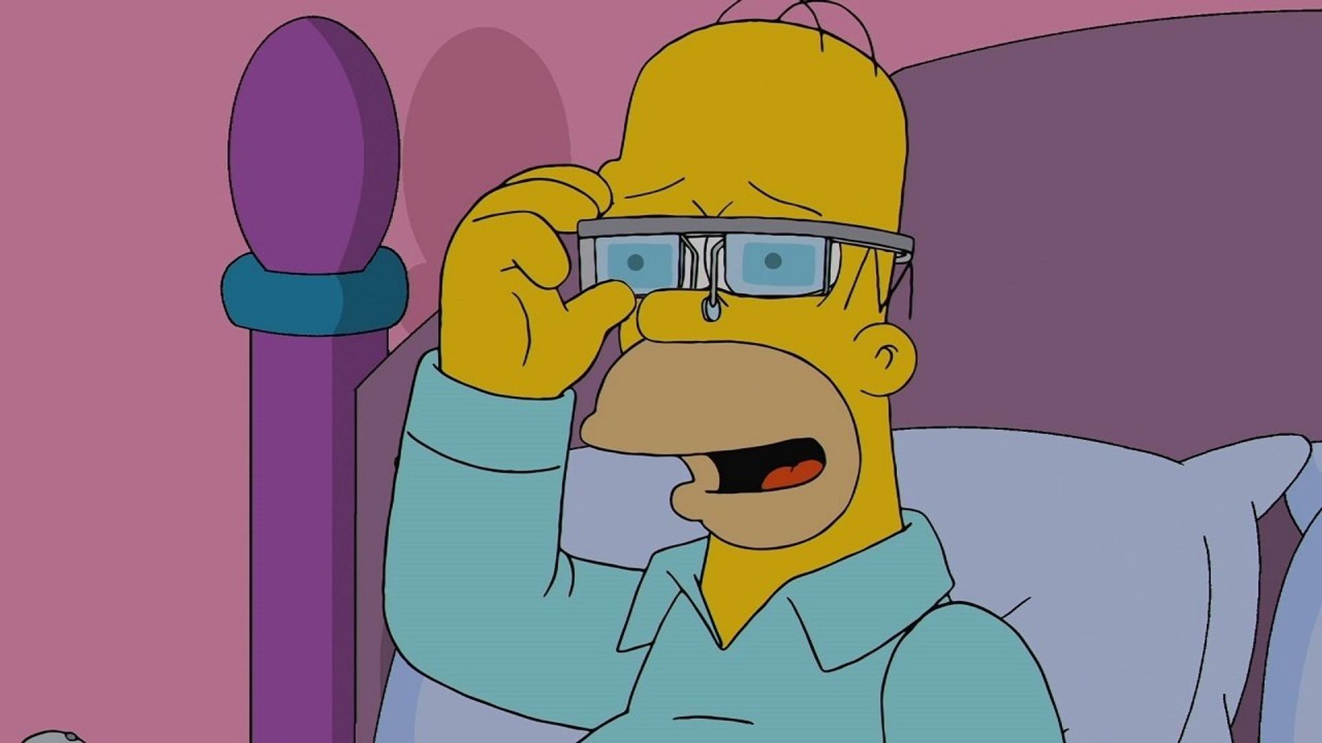 The Simpsons background
