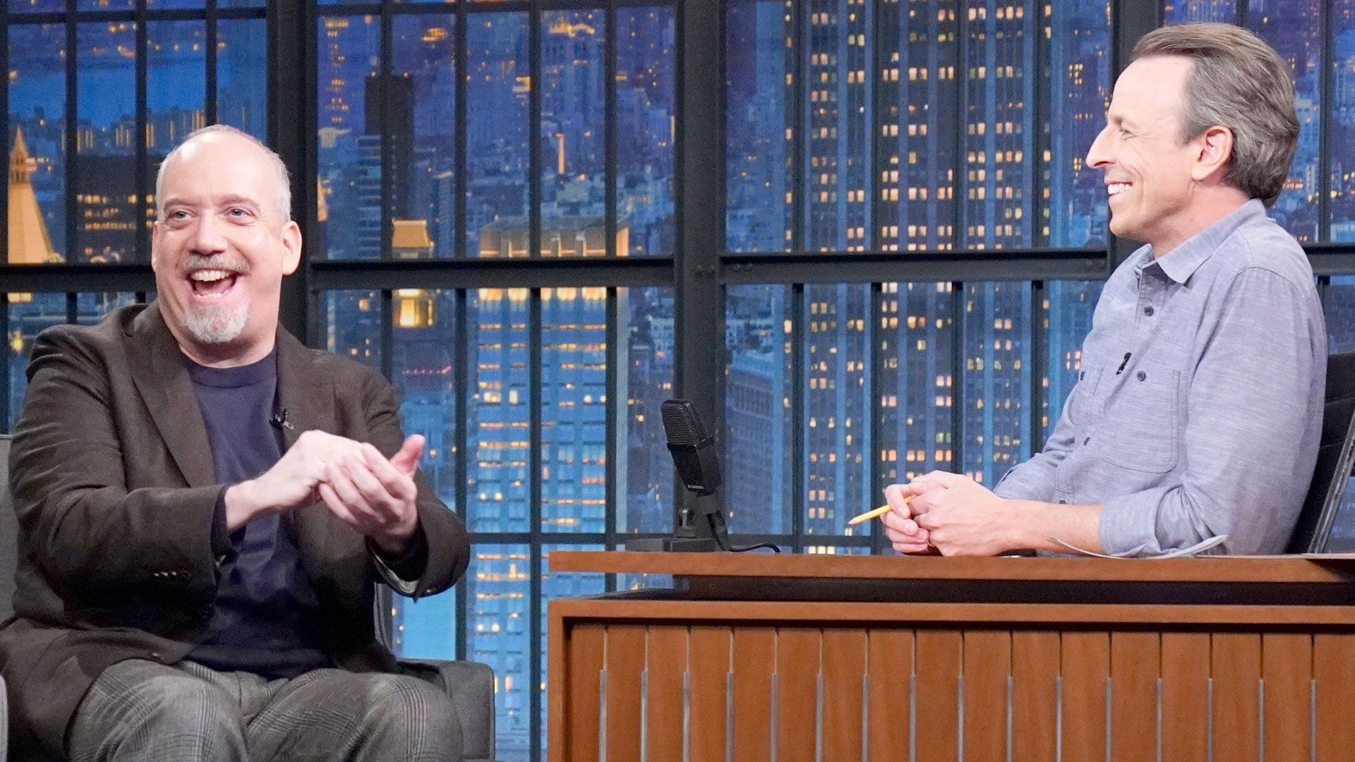 Late Night with Seth Meyers background