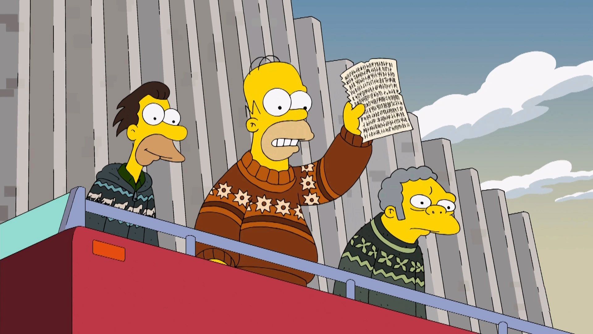 The Simpsons background