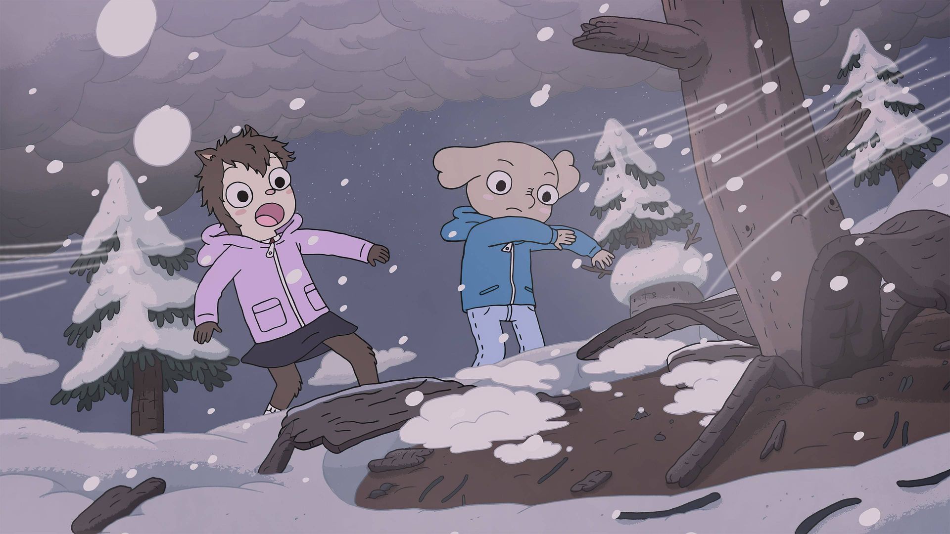Summer Camp Island background
