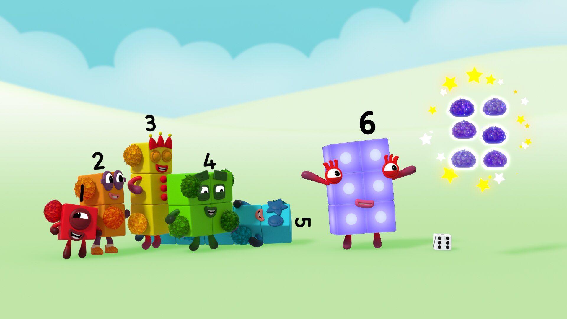 Numberblocks background