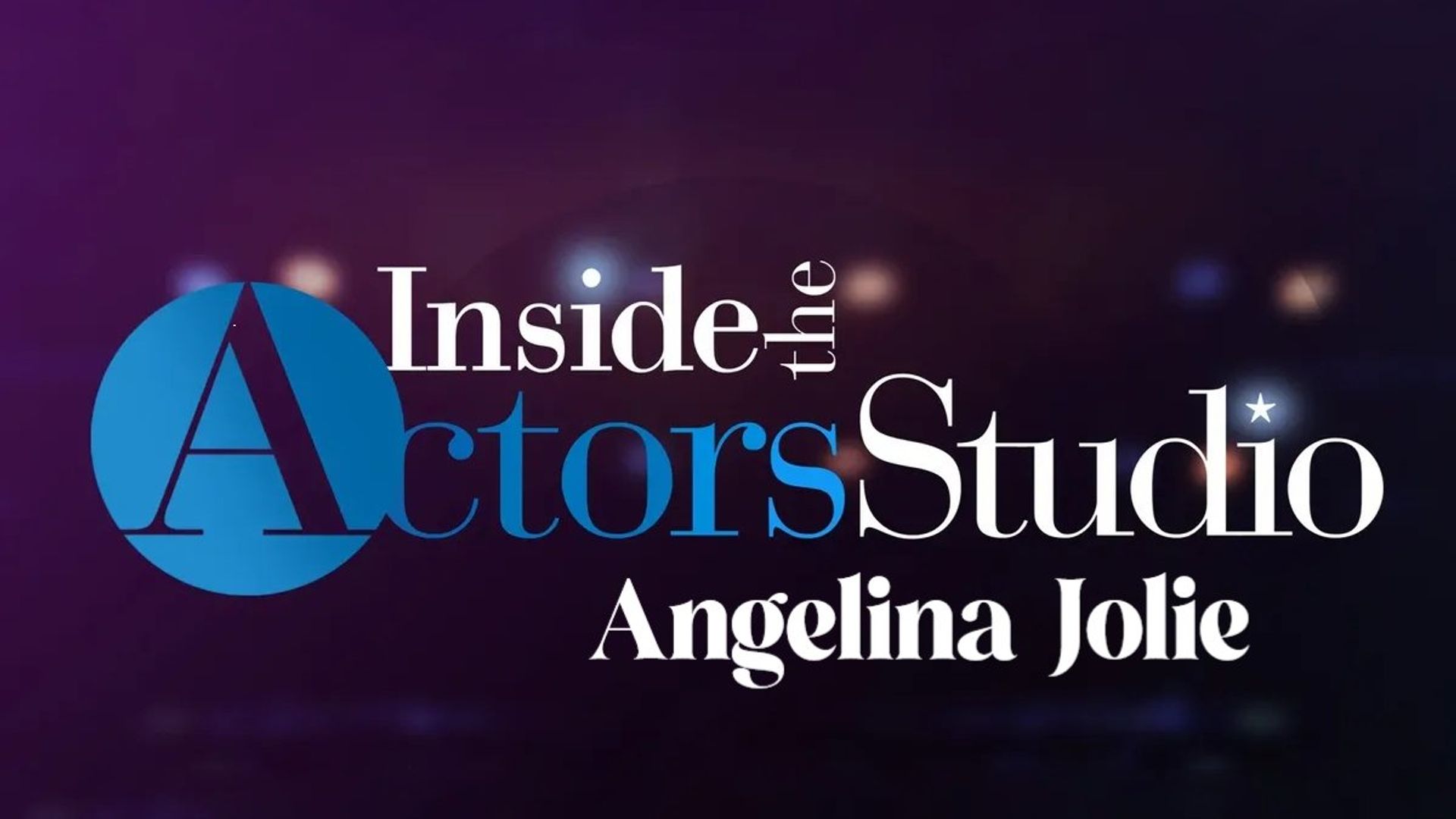 Inside the Actors Studio background