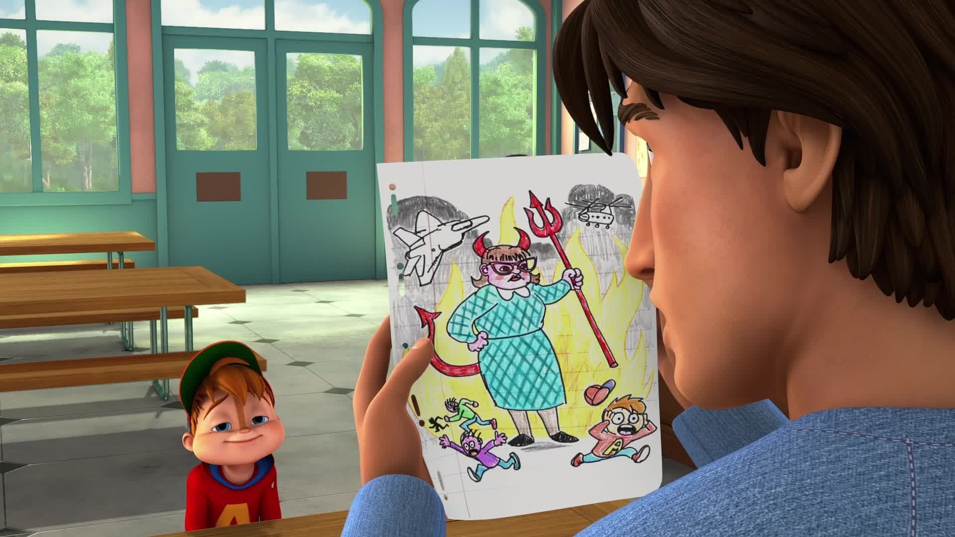 Alvinnn!!! And the Chipmunks background