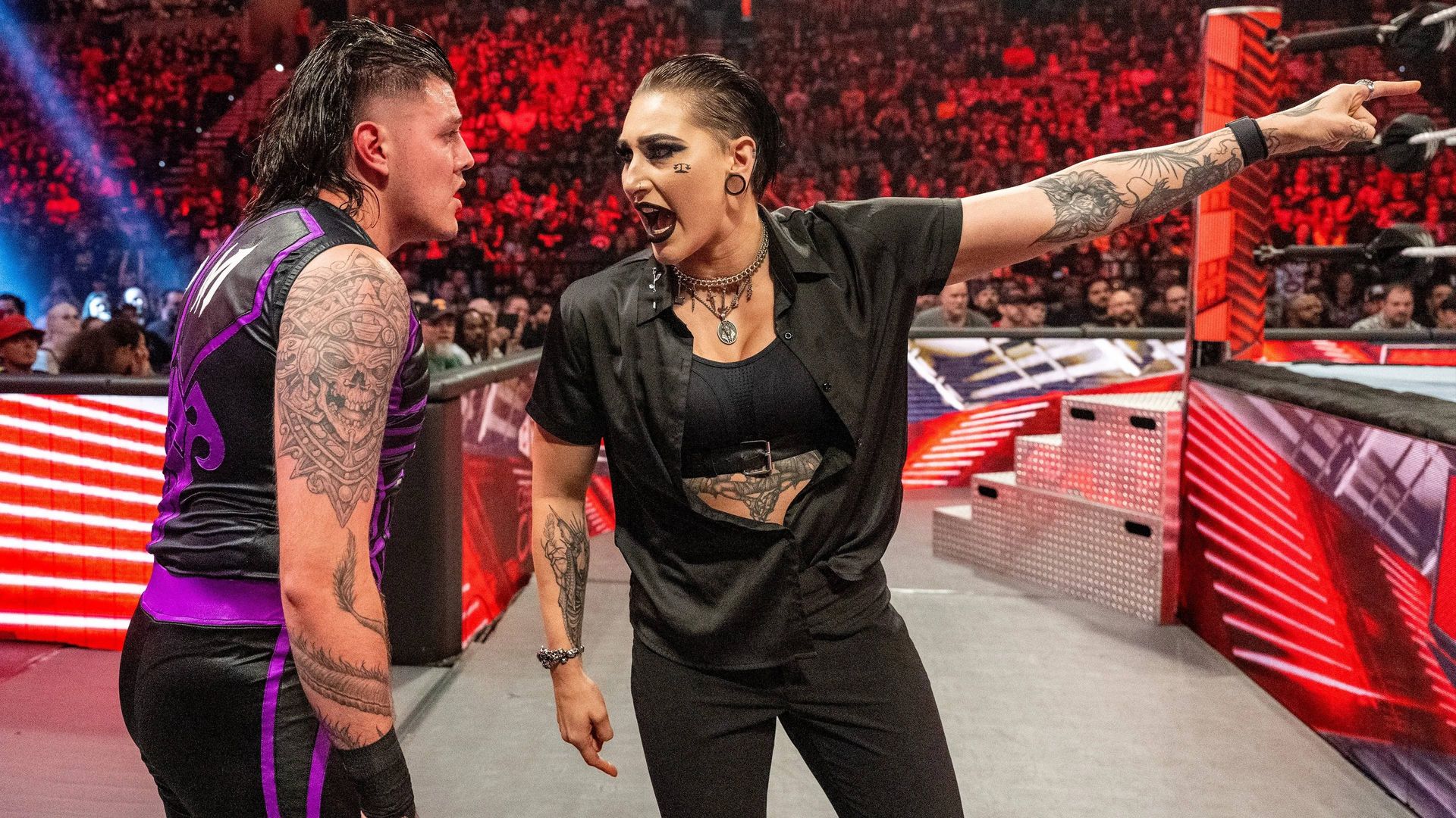 WWE Raw background