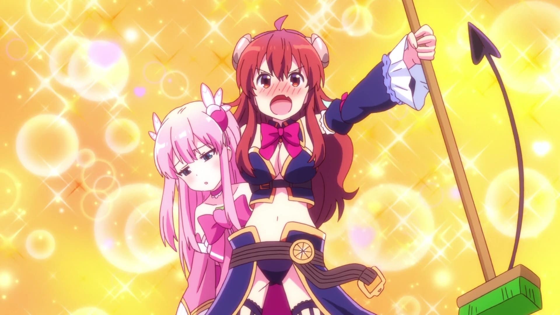 The Demon Girl Next Door background