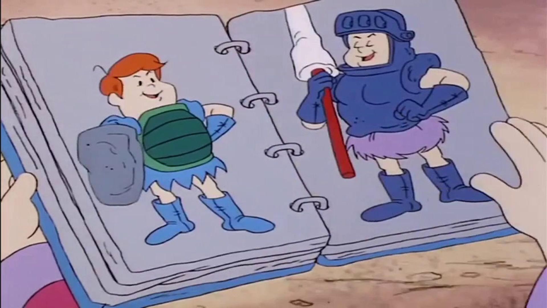 The Flintstone Kids background
