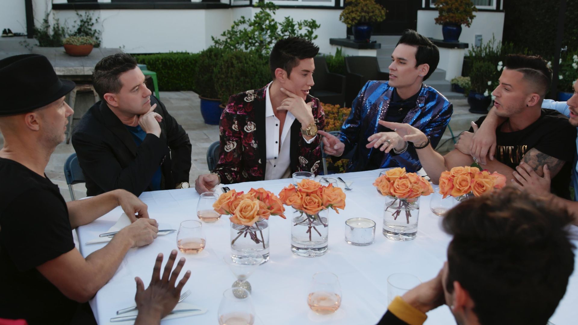 Men of West Hollywood background