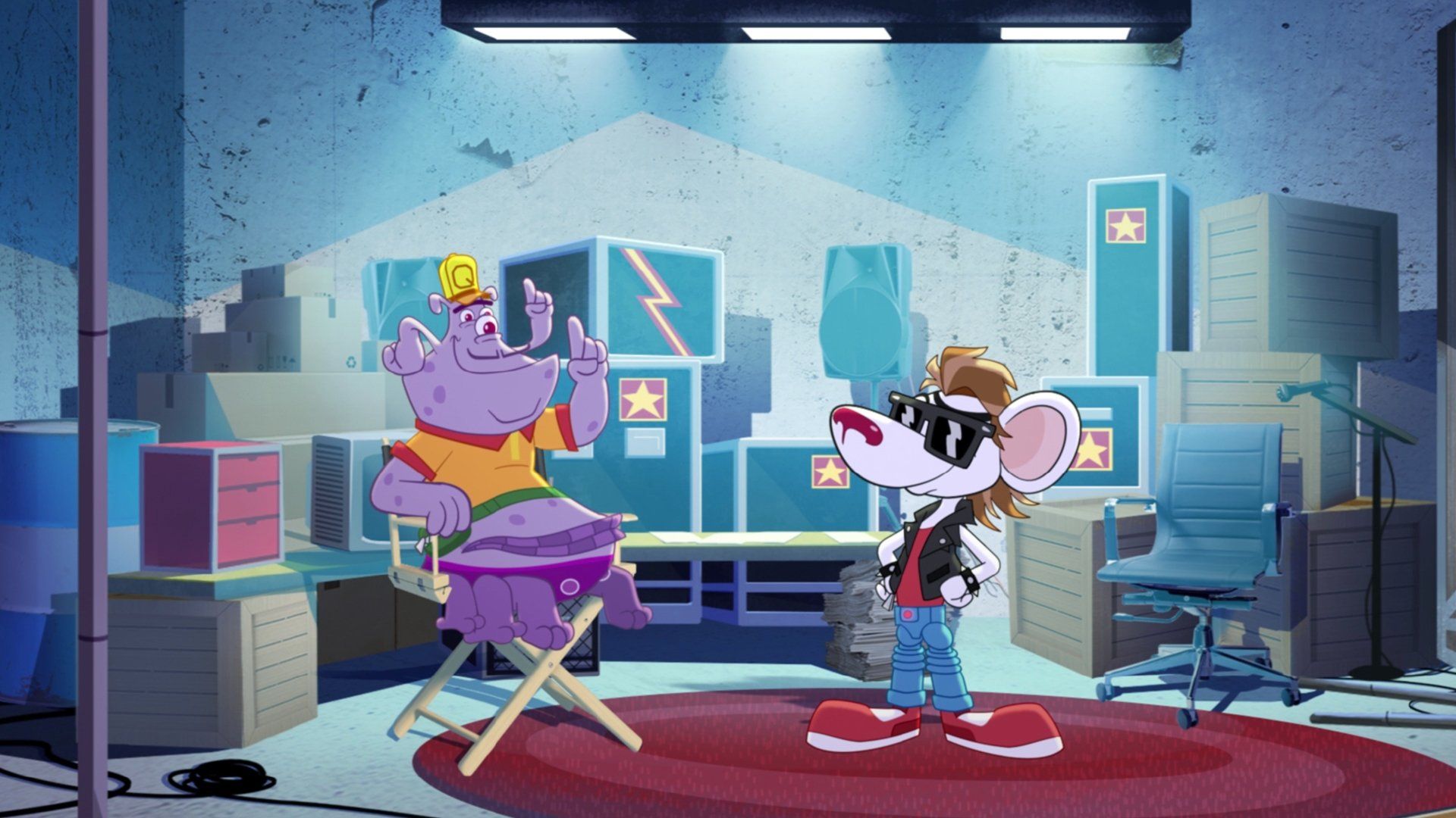 Danger Mouse background