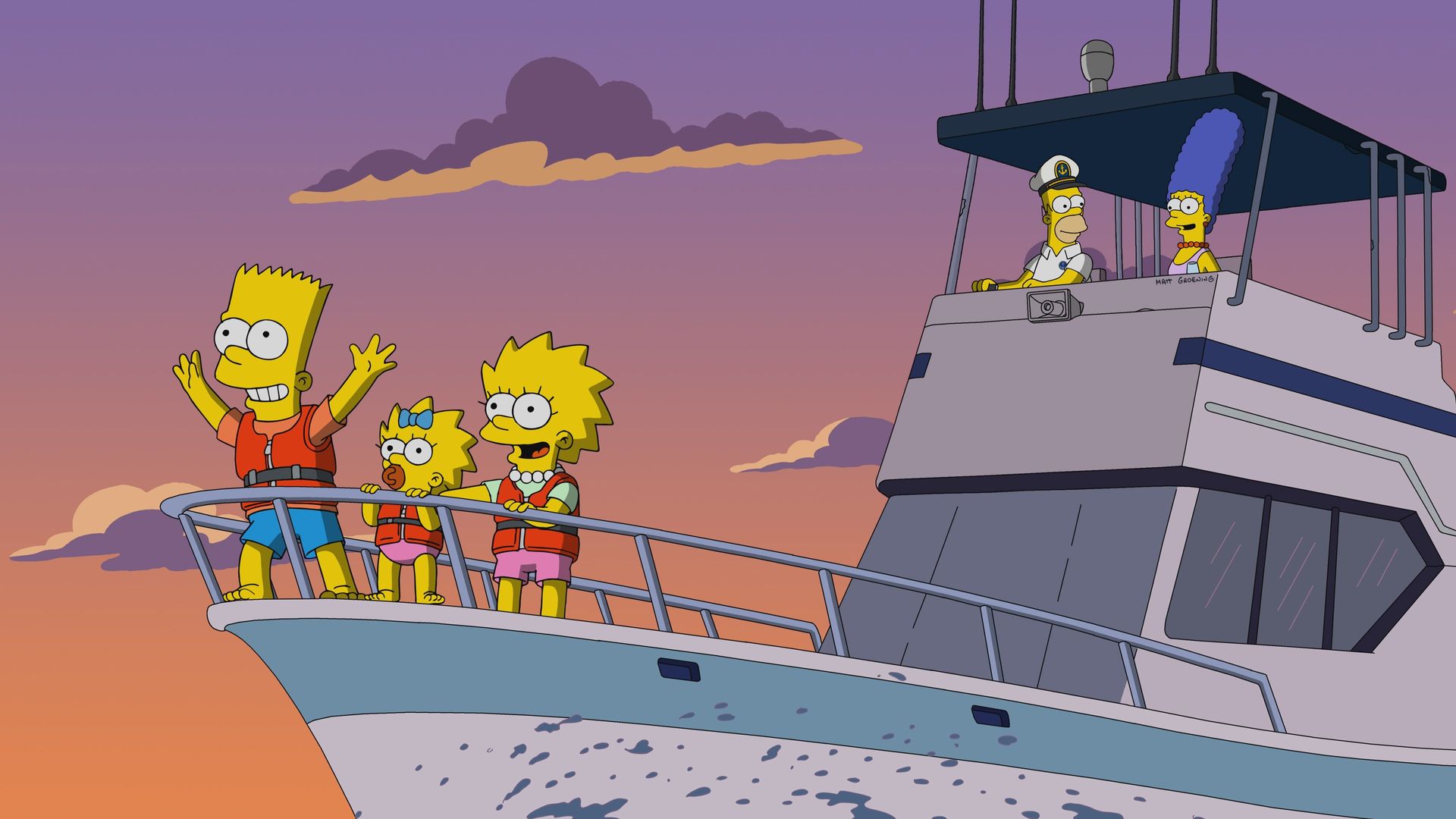 The Simpsons background