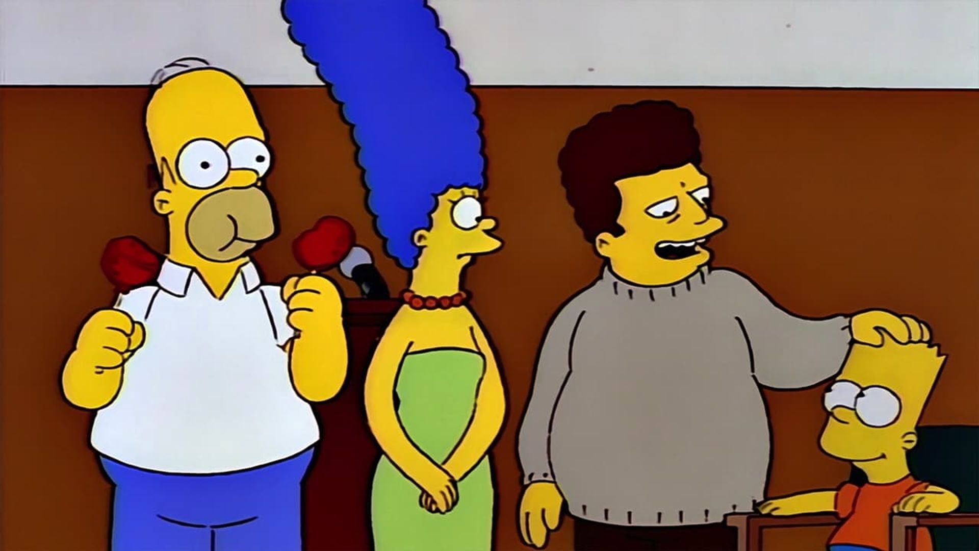 The Simpsons background