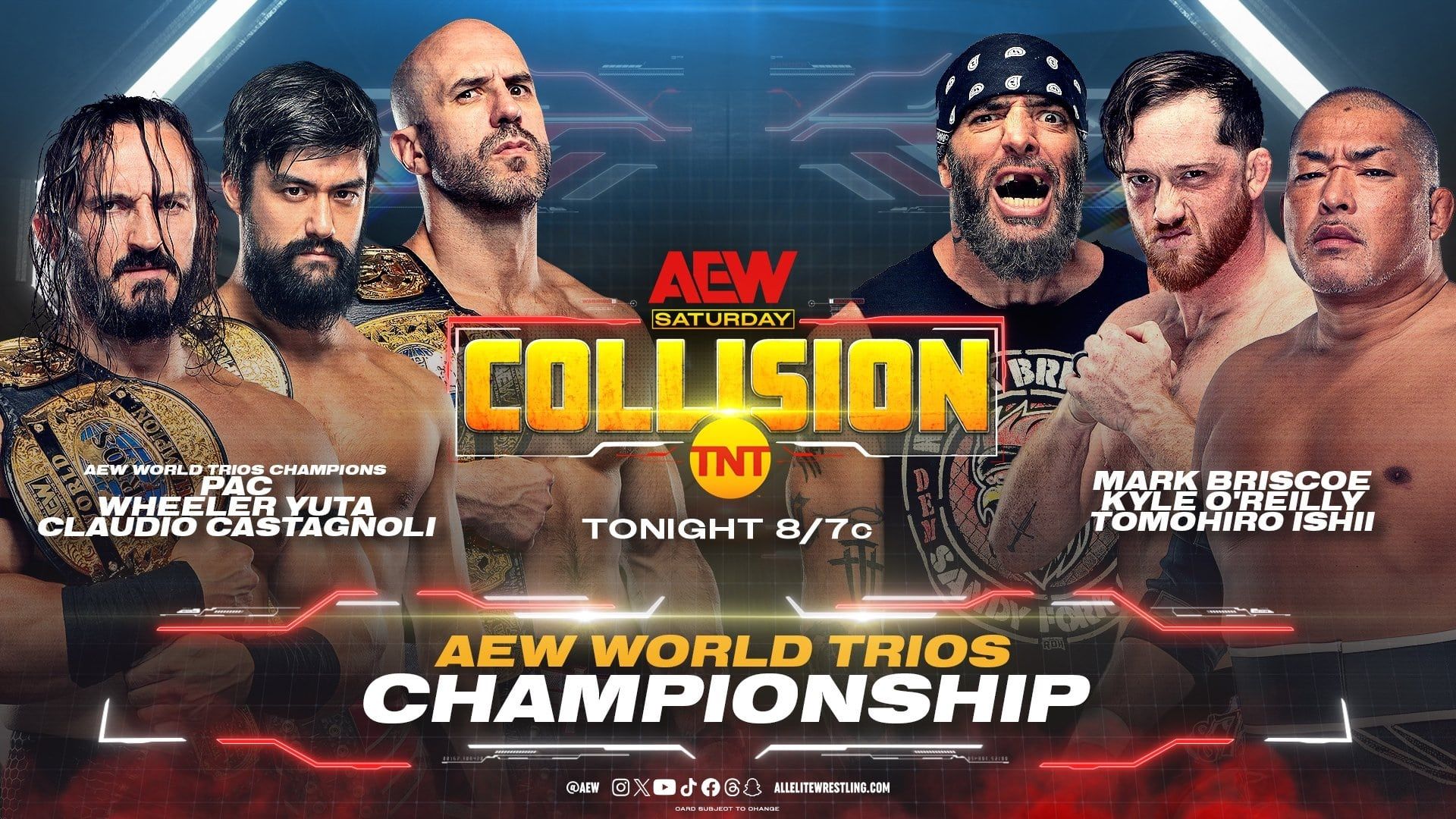 AEW Collision background