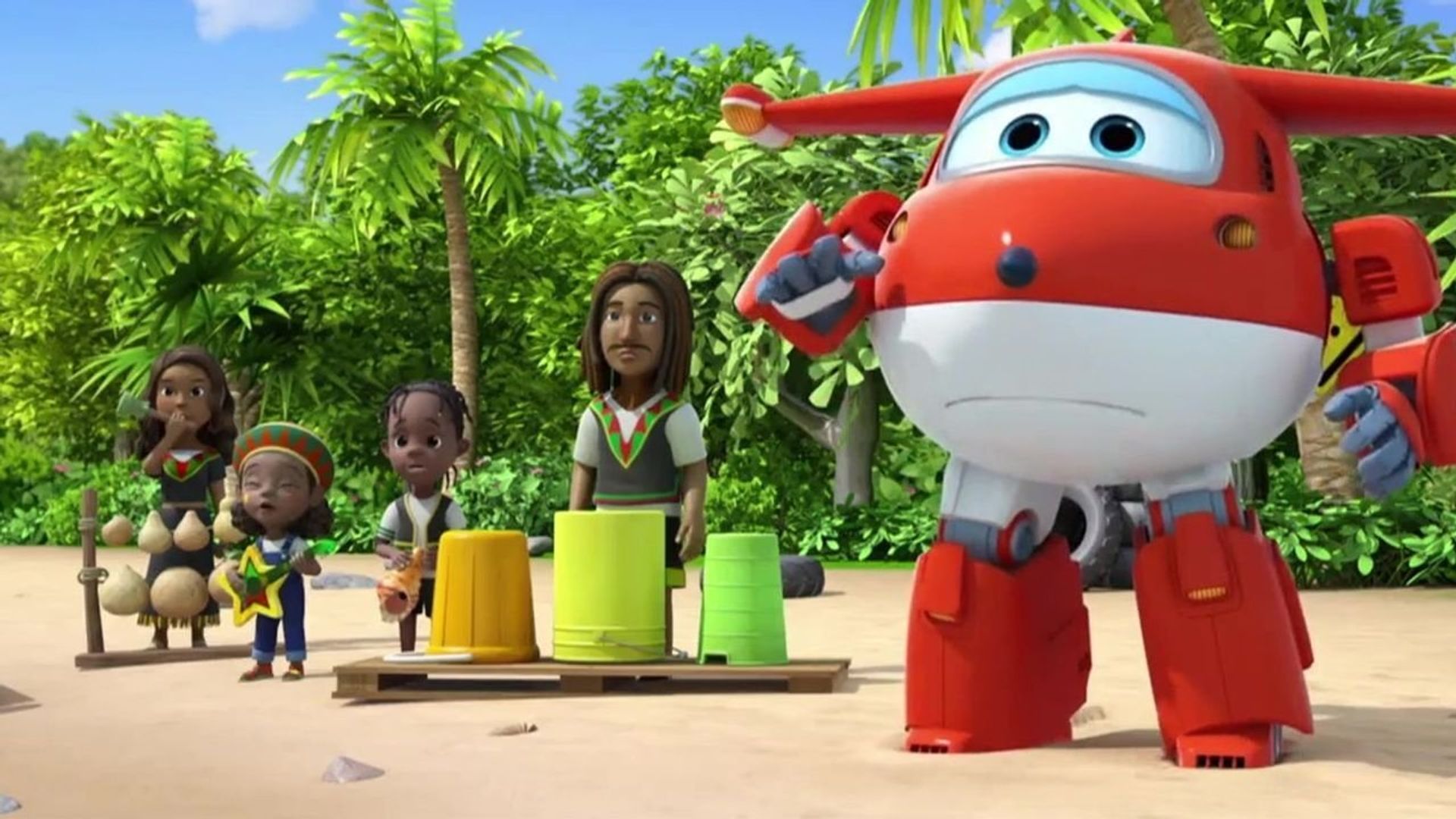 Super Wings! background