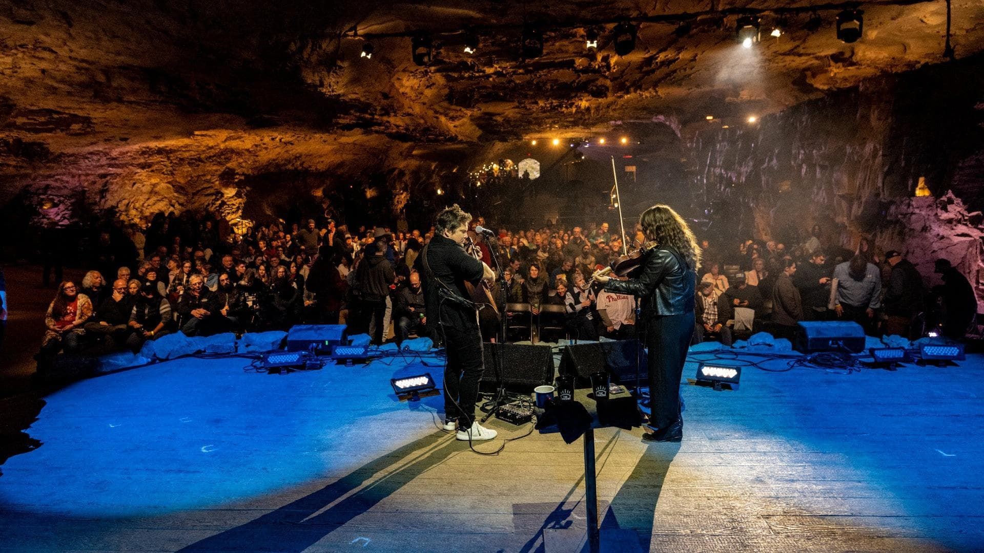 The Caverns Sessions background