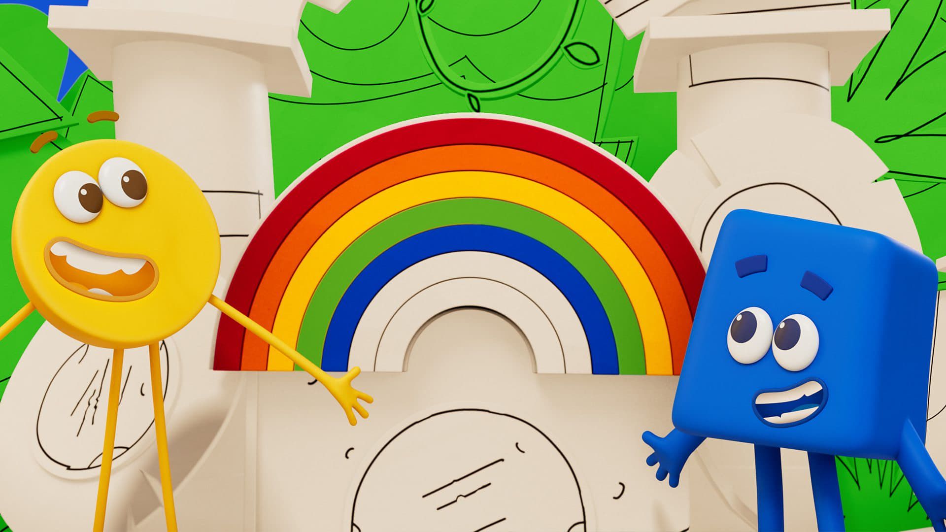 Colourblocks background
