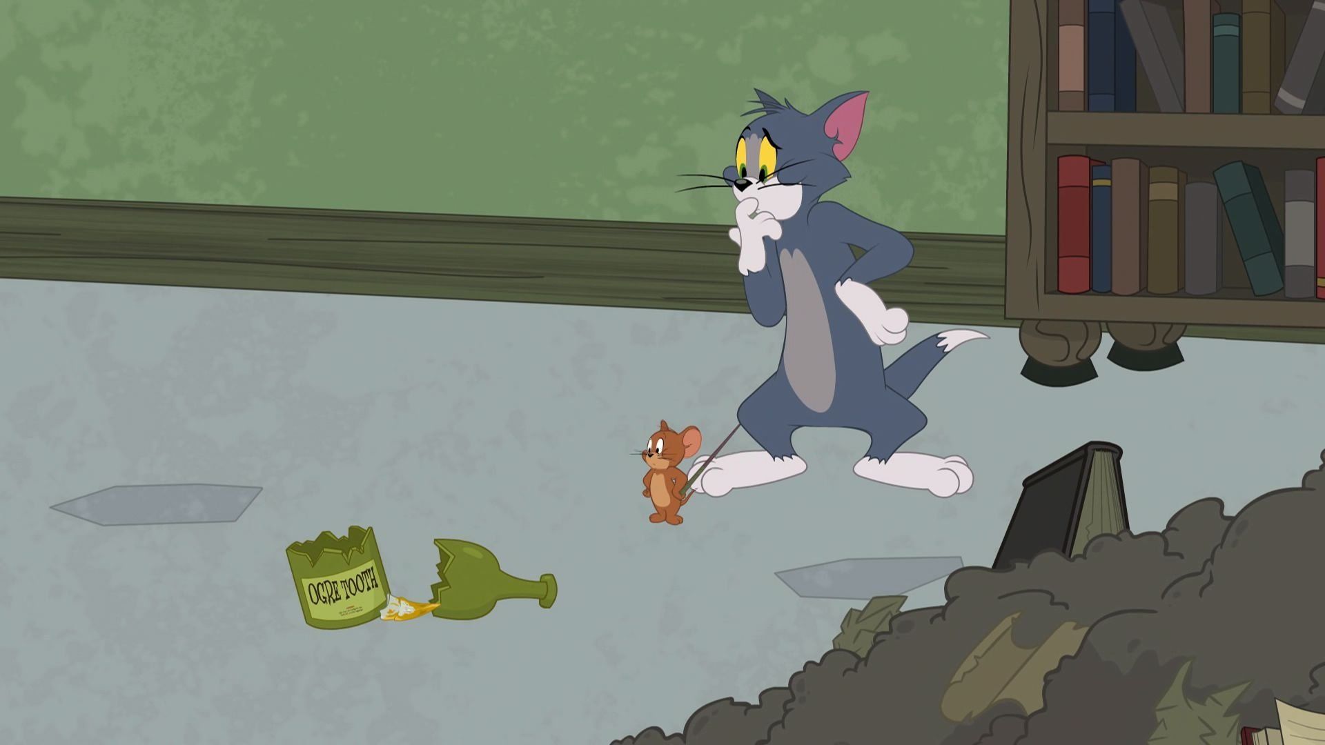 The Tom and Jerry Show background