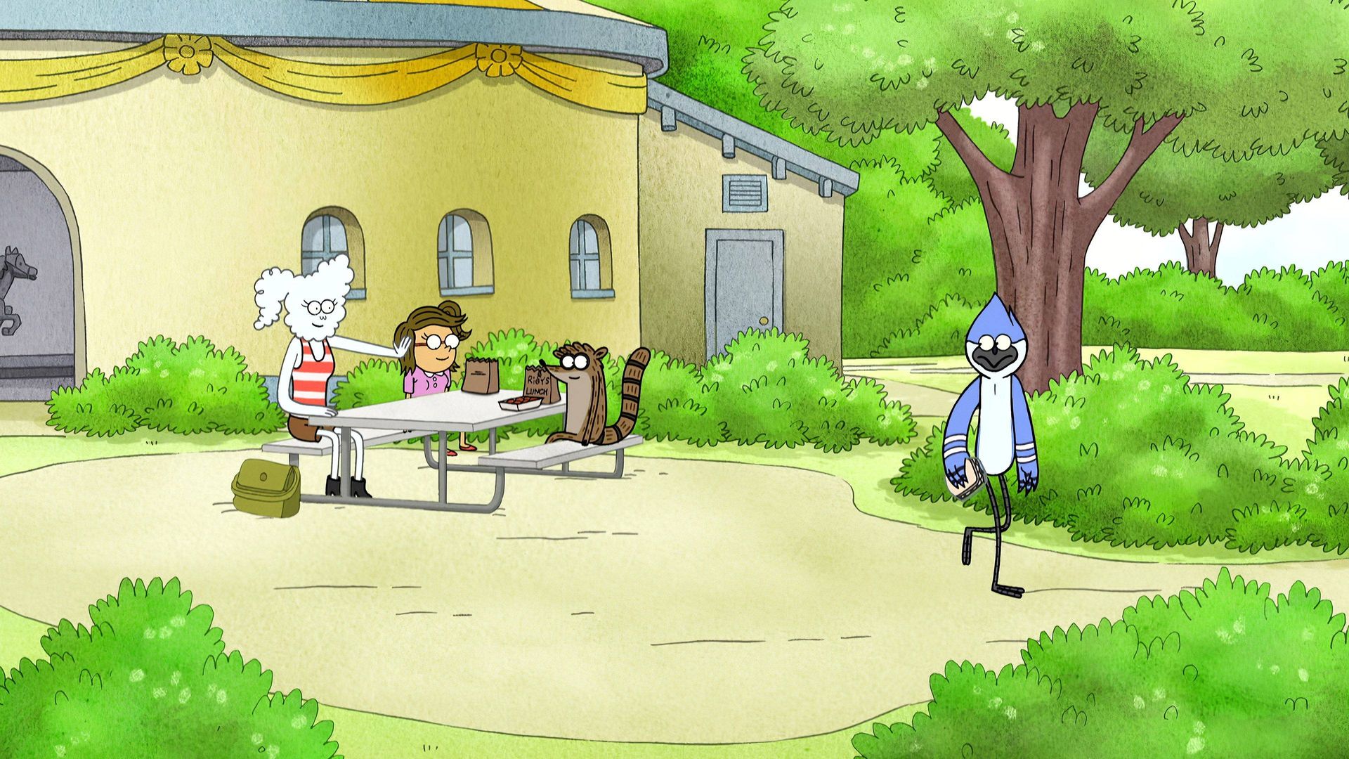 Regular Show background