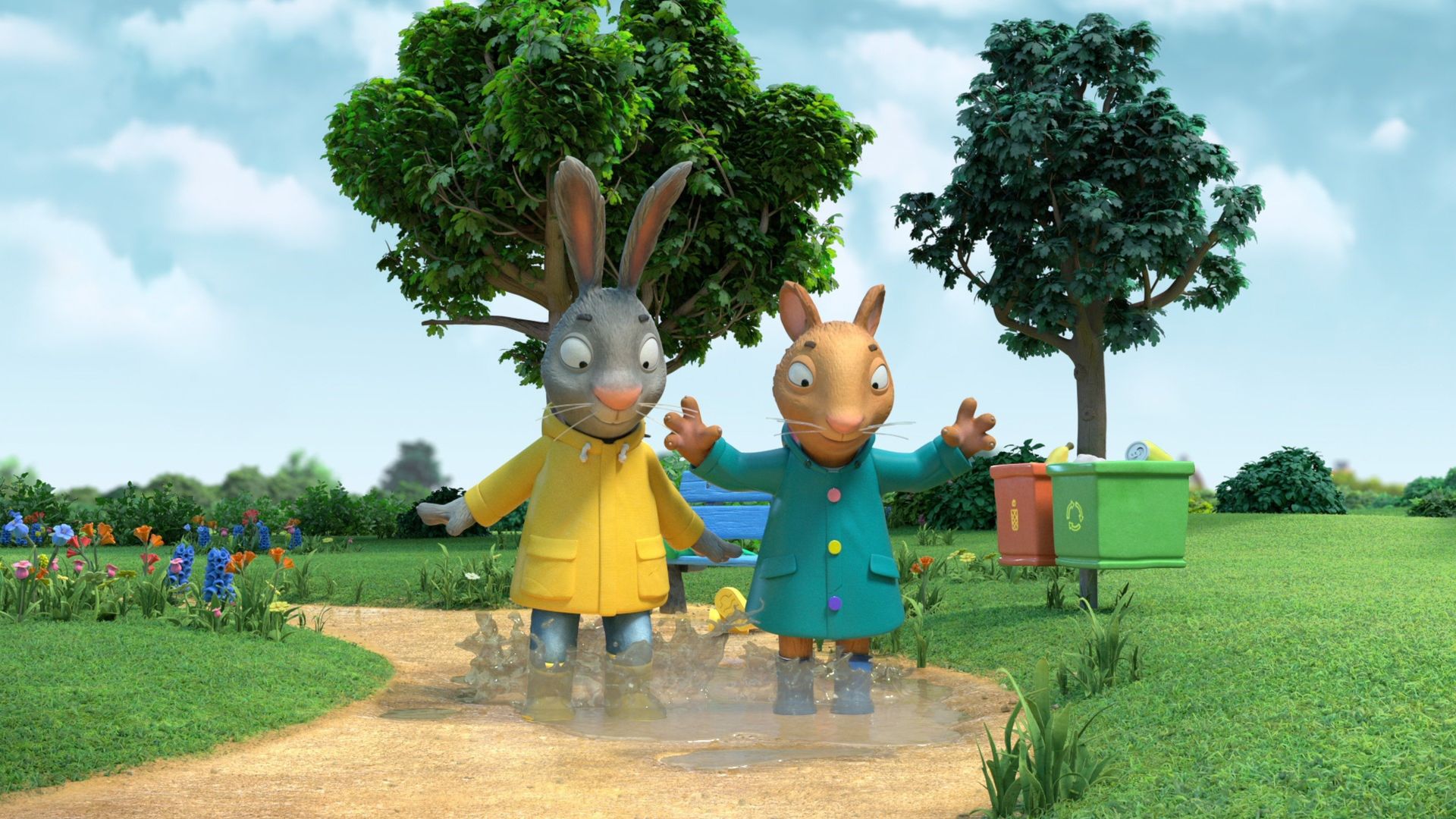 Pip and Posy background