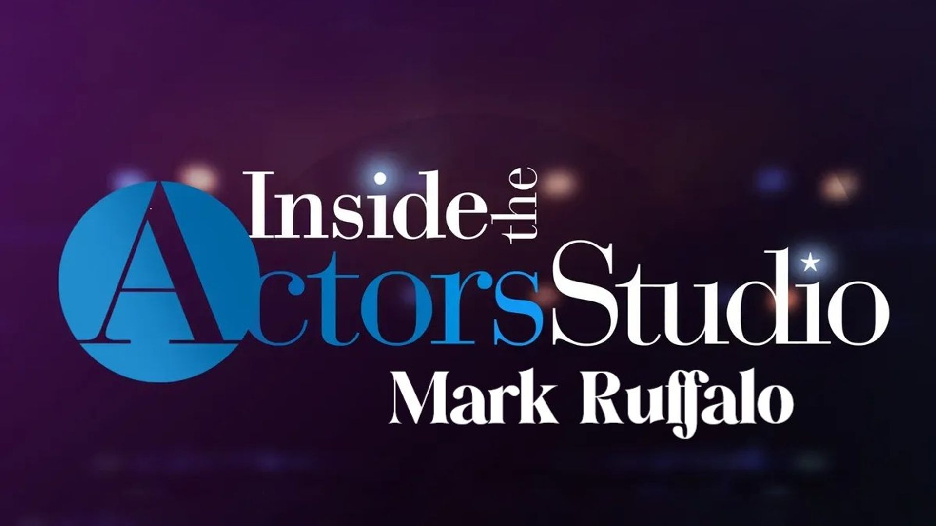 Inside the Actors Studio background