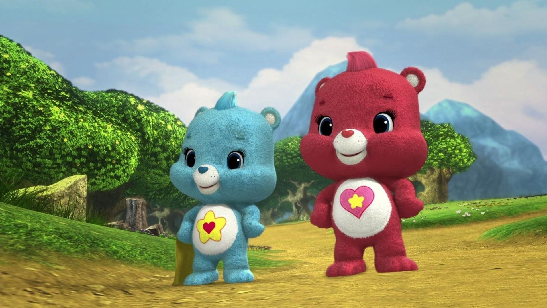 Care Bears: Adventures in Care-A-Lot background