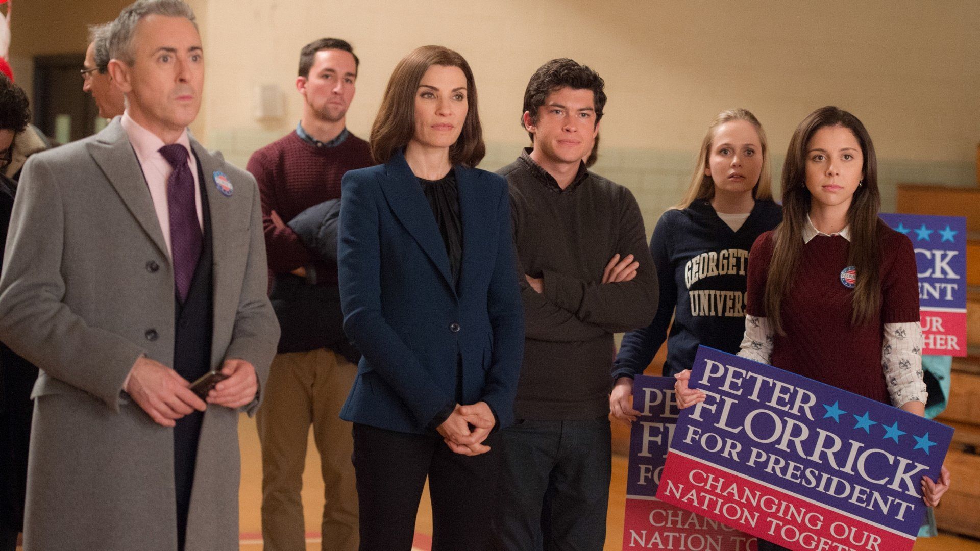 The Good Wife background