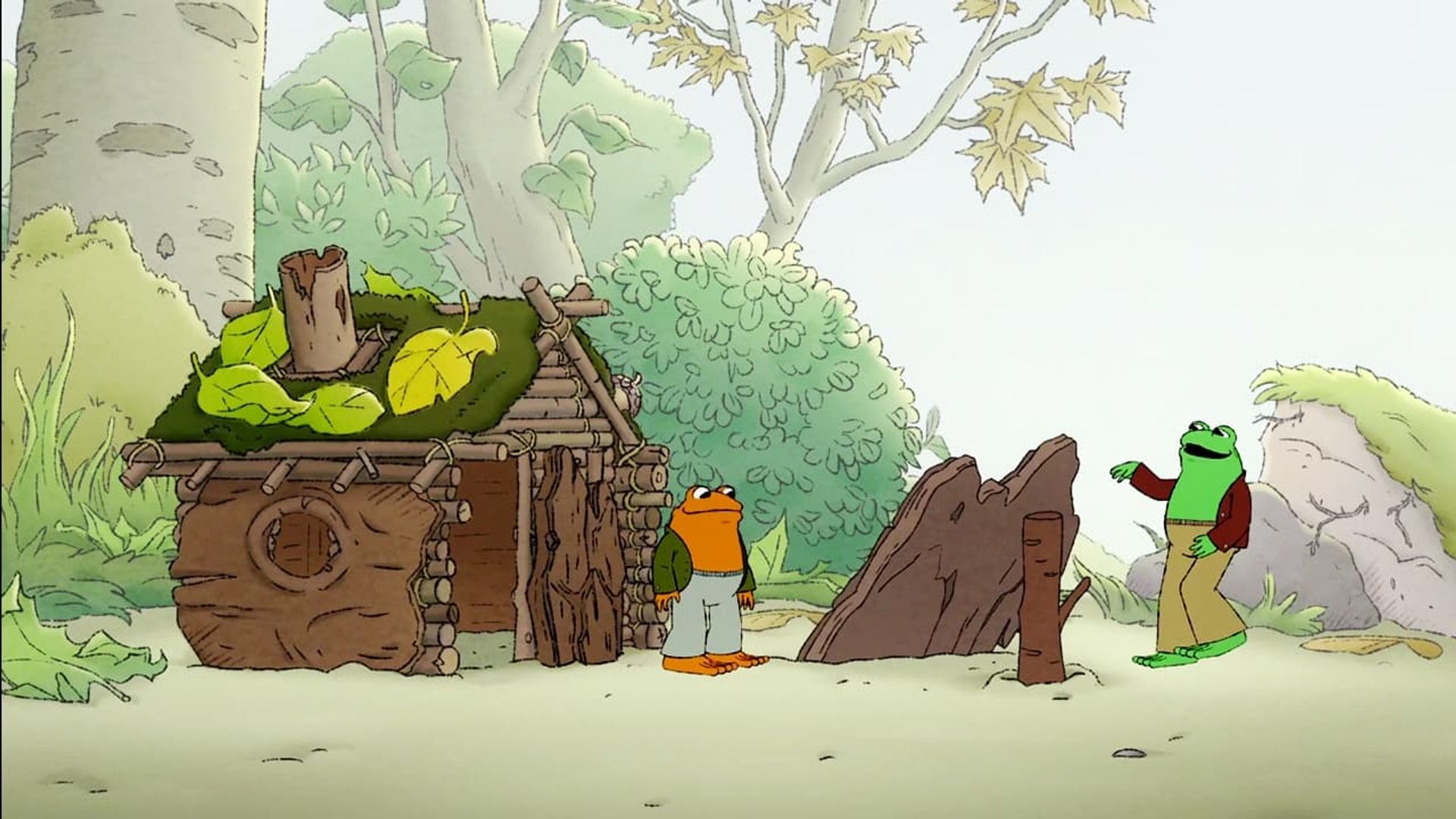 Frog and Toad background