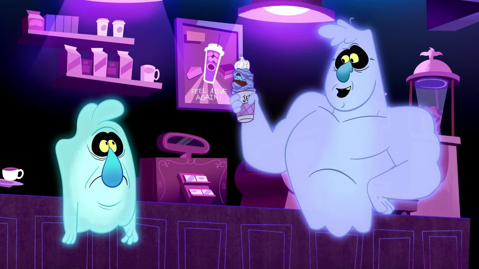 The Ghost and Molly McGee background