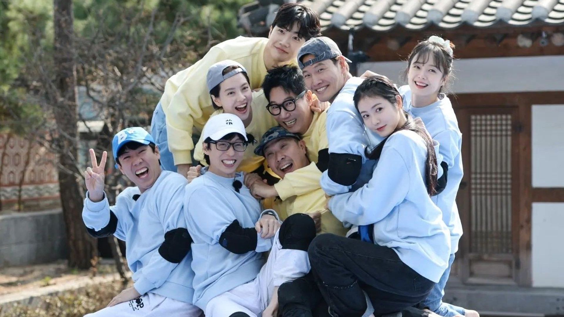 Running Man background