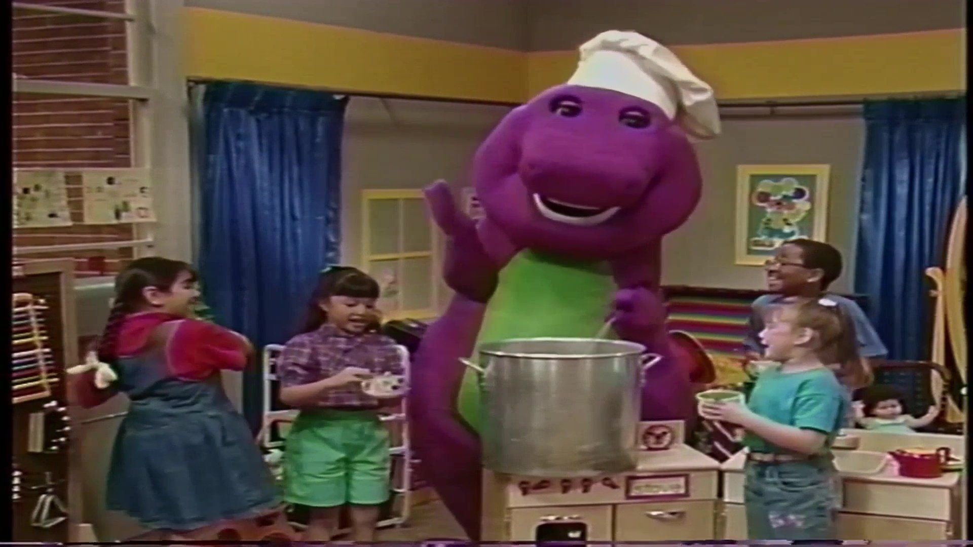 Barney & Friends background
