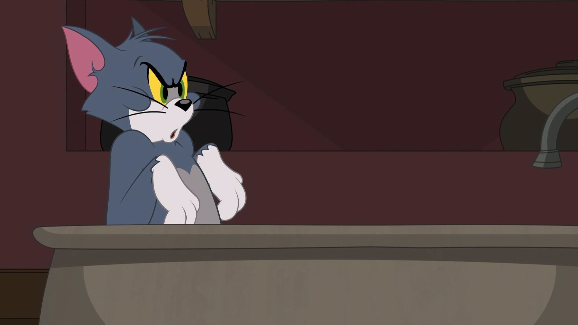 The Tom and Jerry Show background