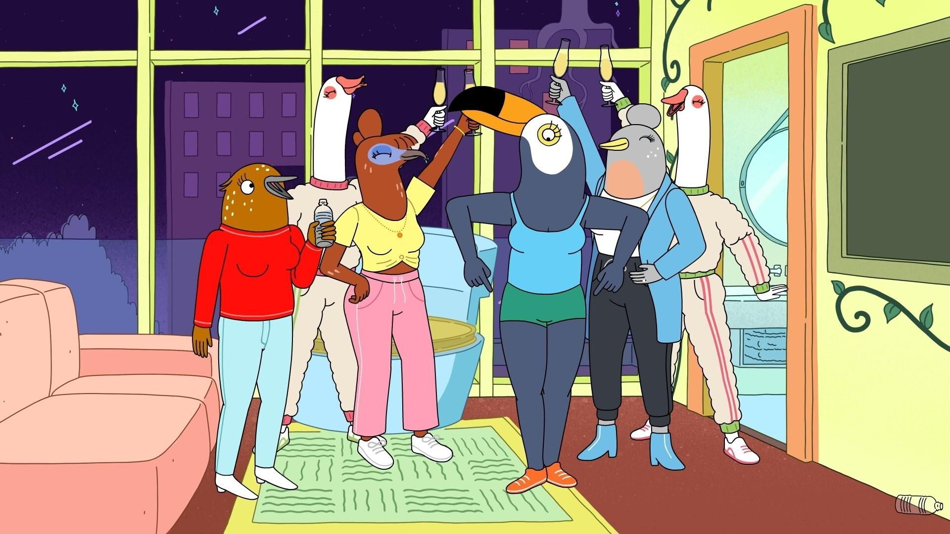Tuca & Bertie background