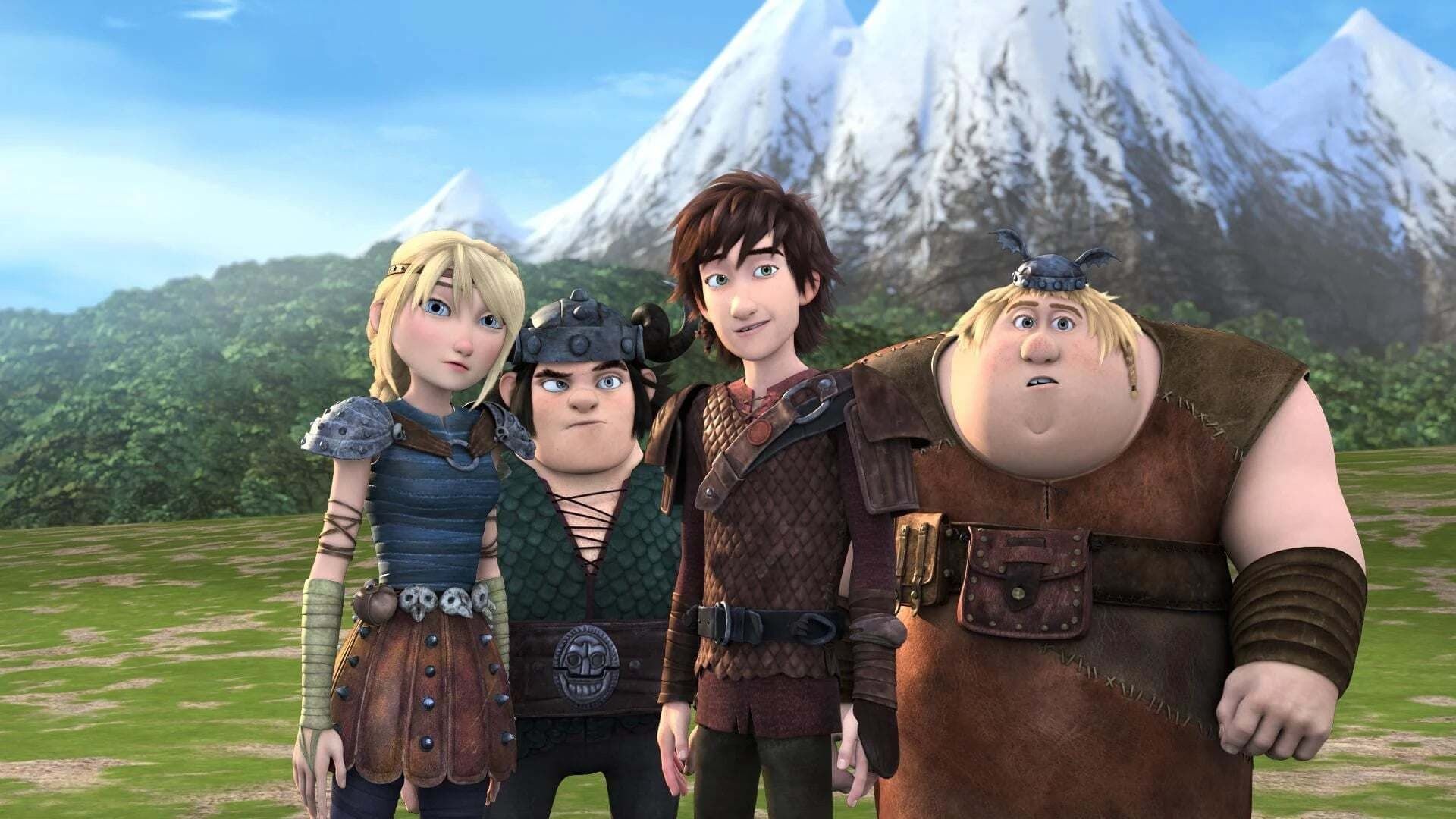 Dragons: Race to the Edge background