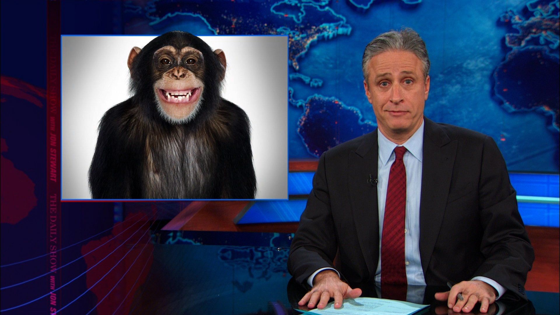 The Daily Show background