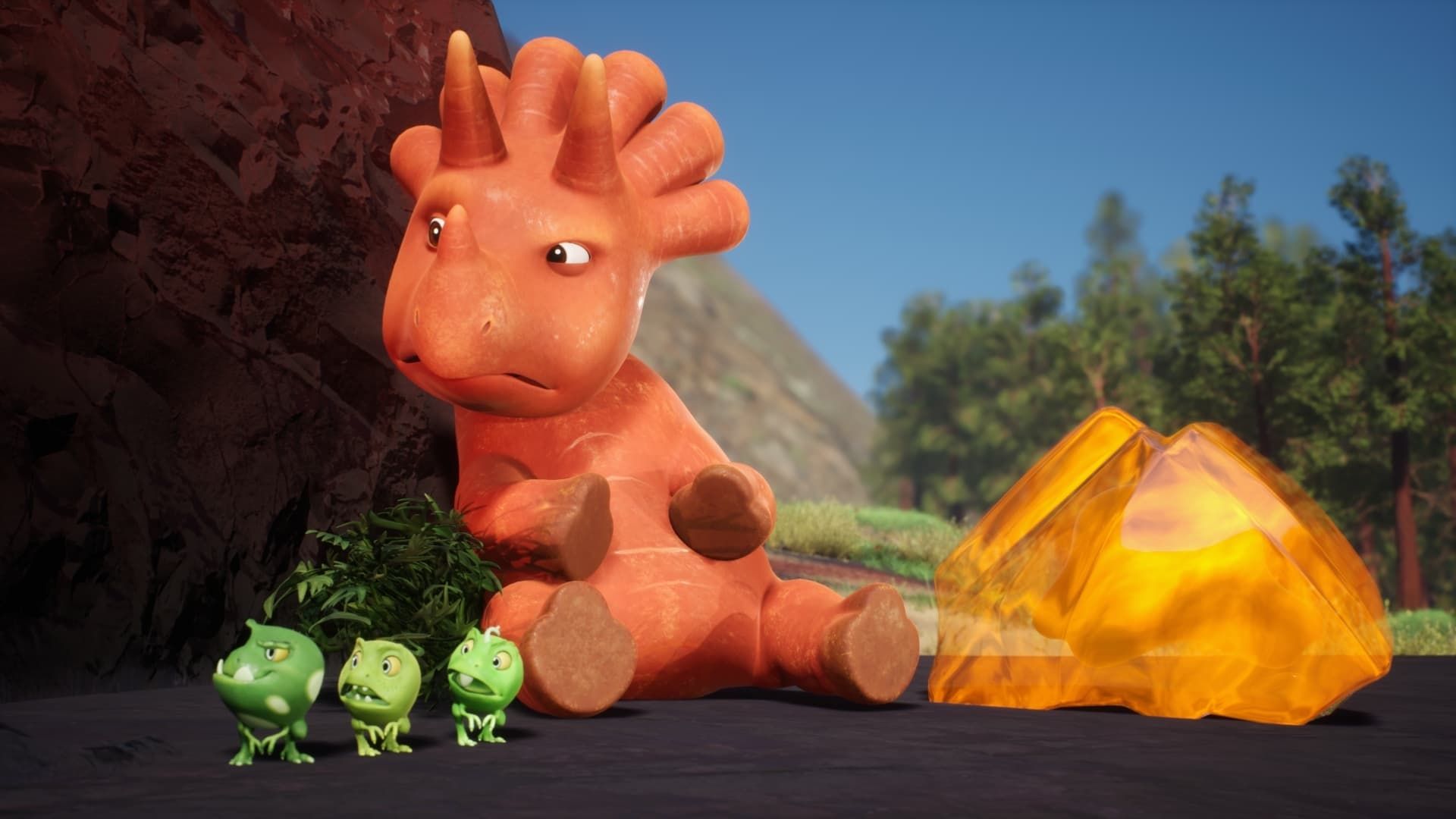 Ginger and the Vegesaurs background