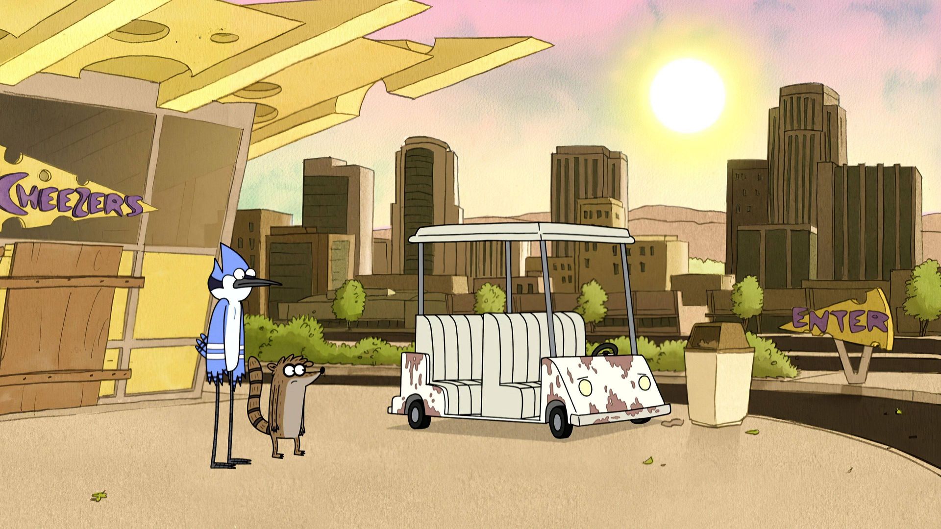 Regular Show background