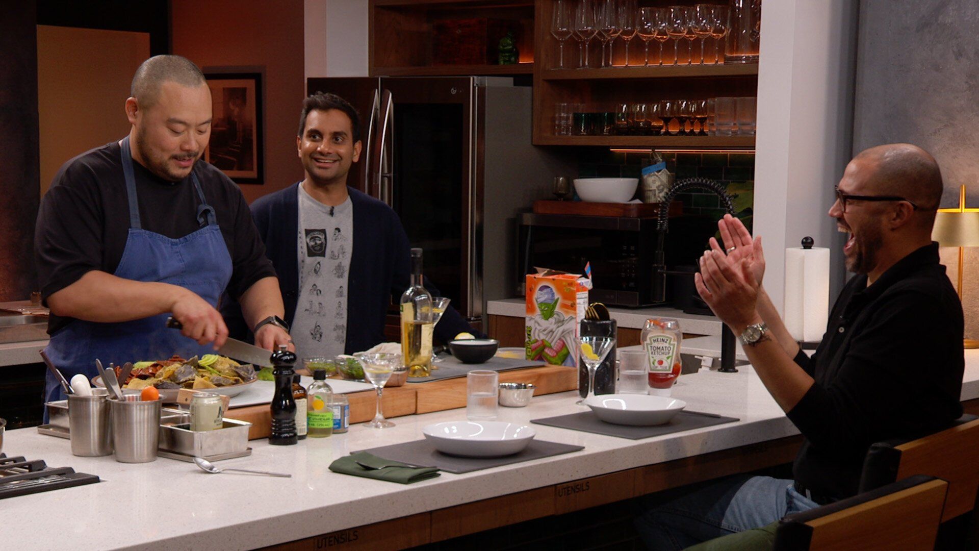 Dinner Time Live with David Chang background