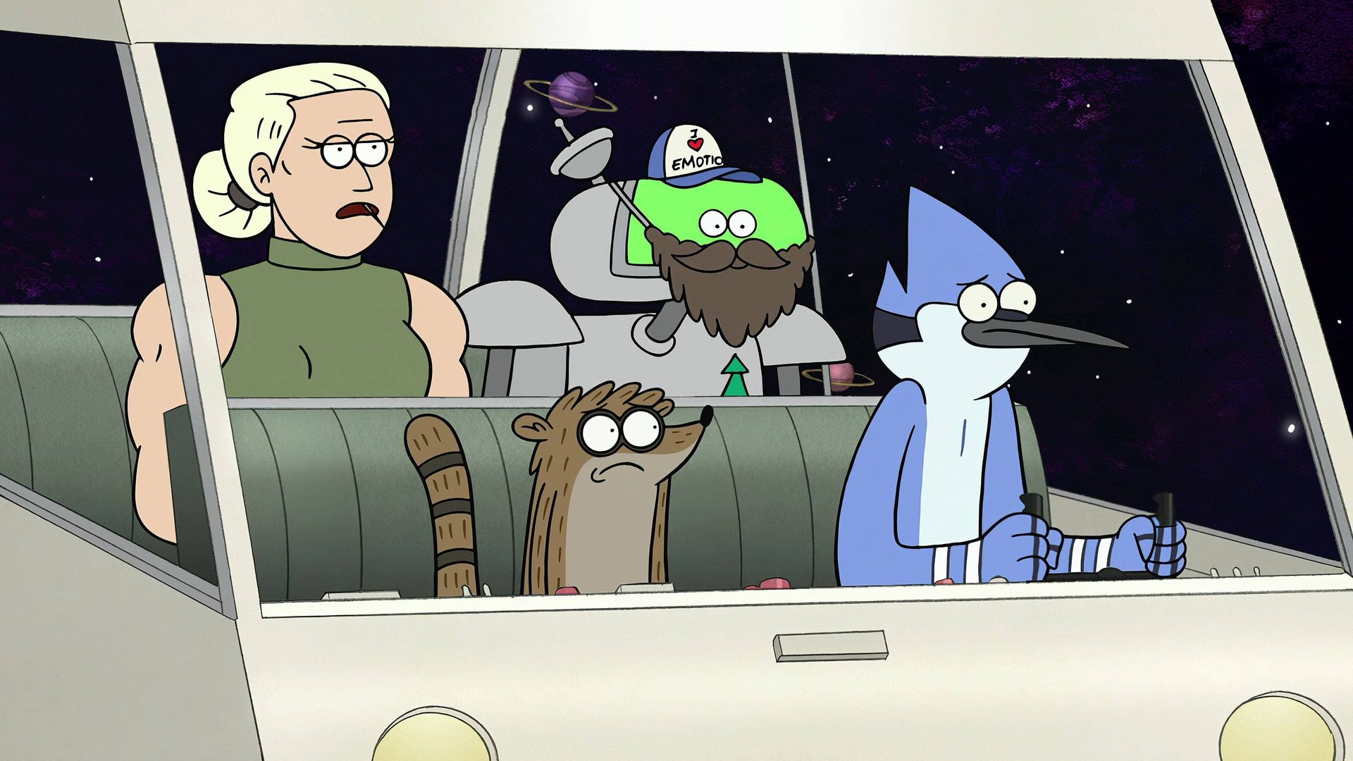 Regular Show background