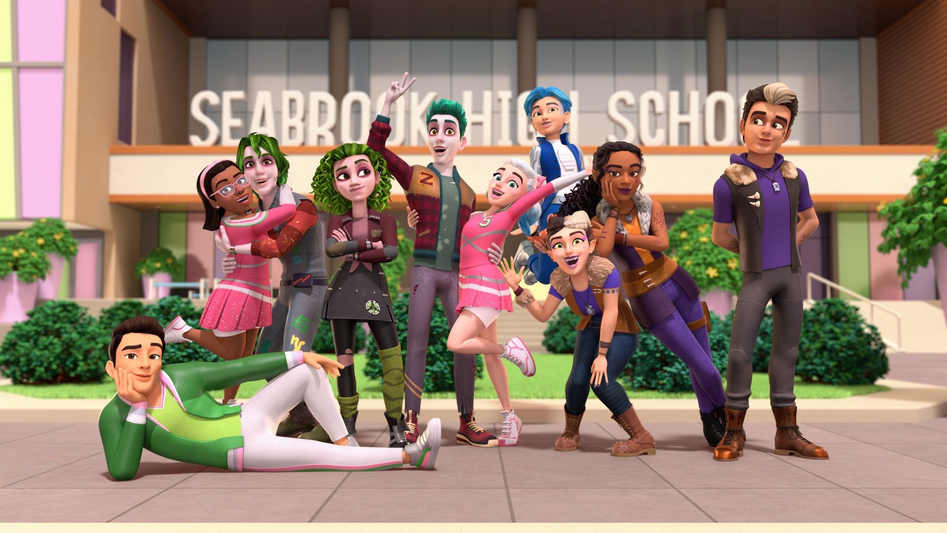 ZOMBIES: The Re-Animated Series background
