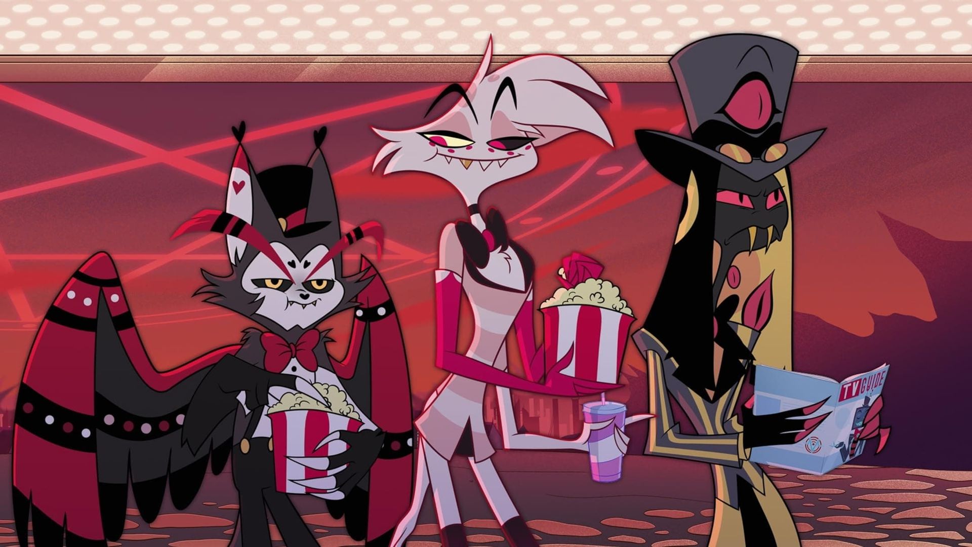 Hazbin Hotel background