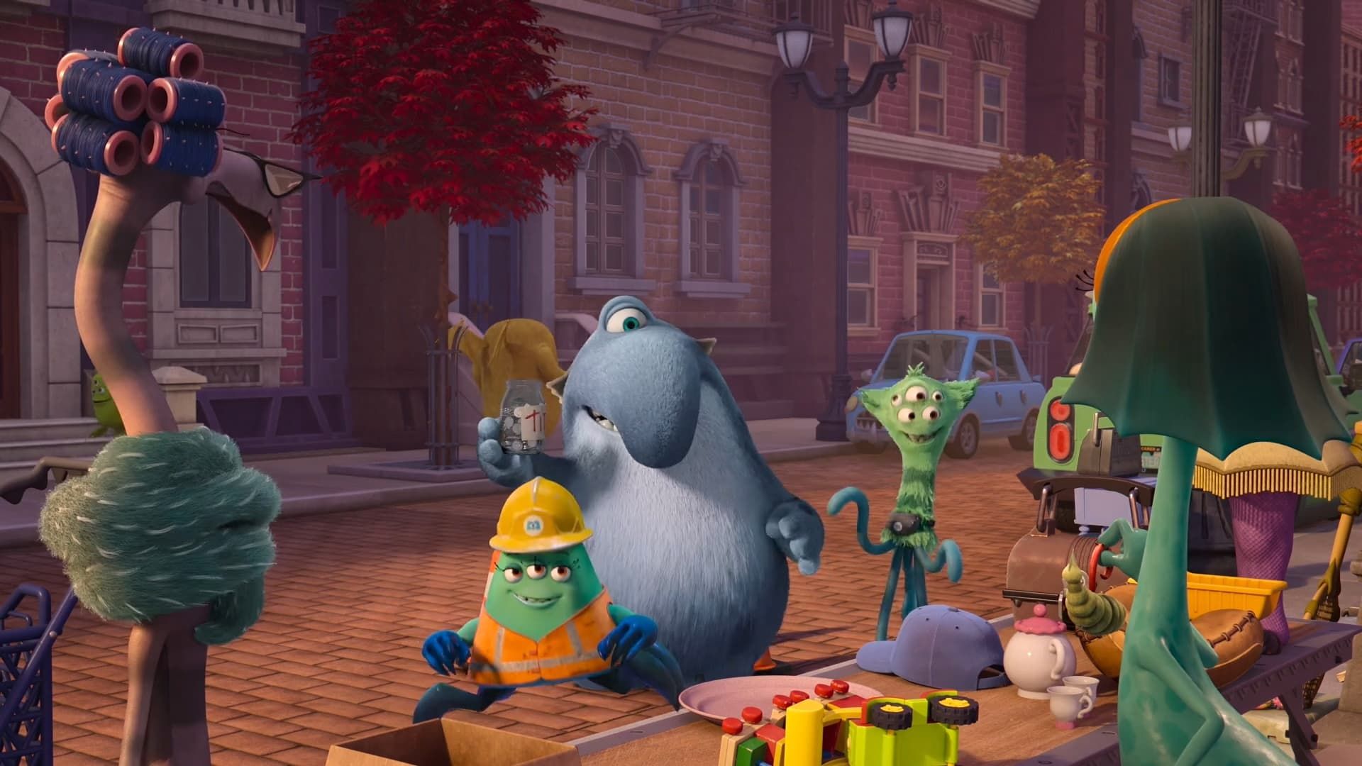 Monsters at Work background
