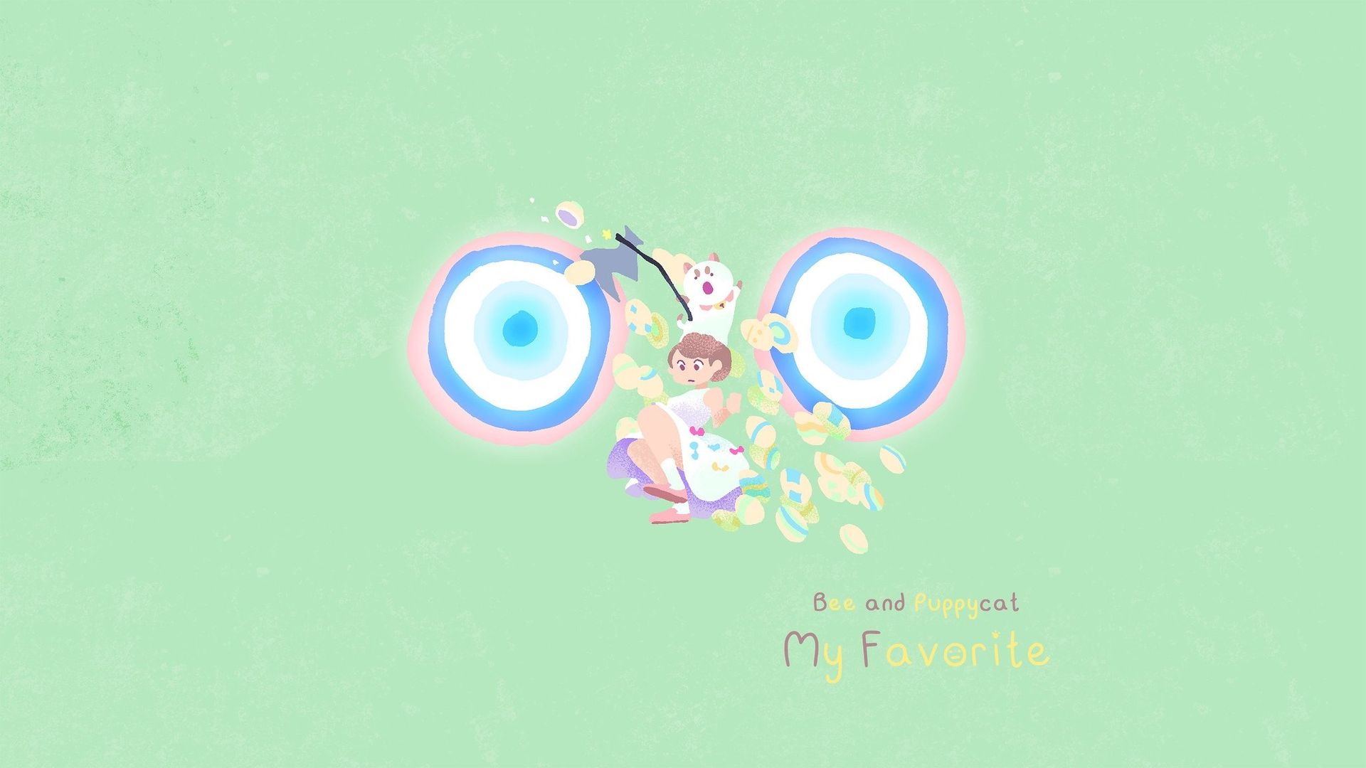 Bee and PuppyCat background