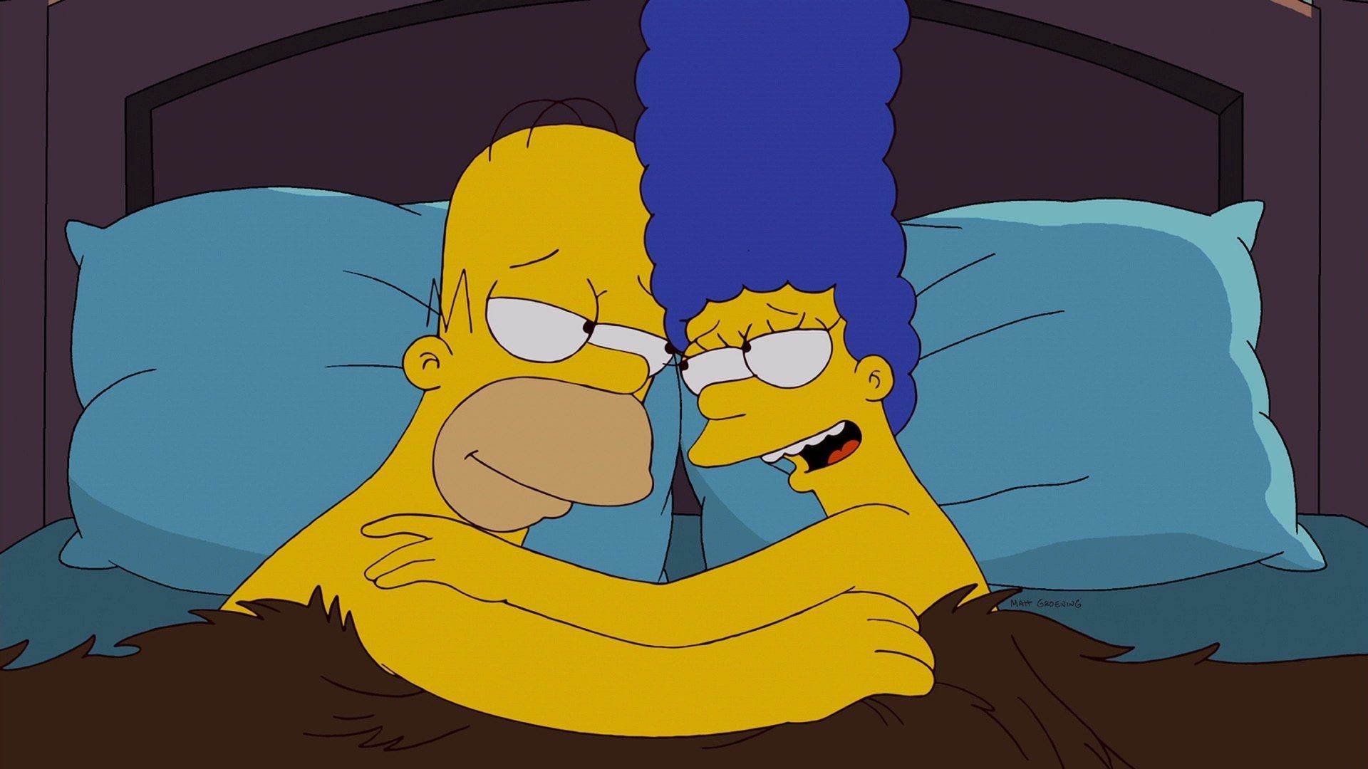 The Simpsons background