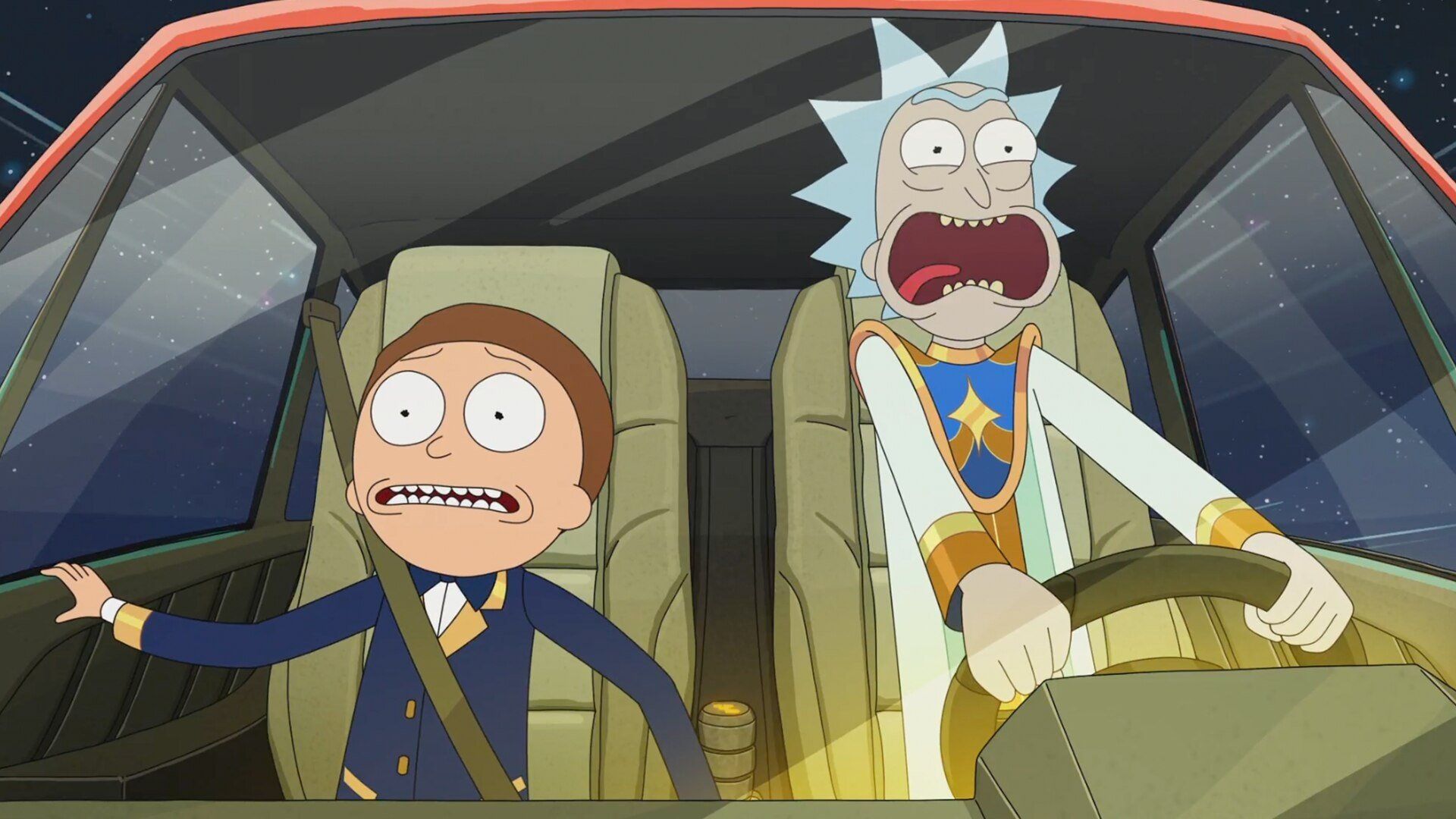 Rick and Morty background