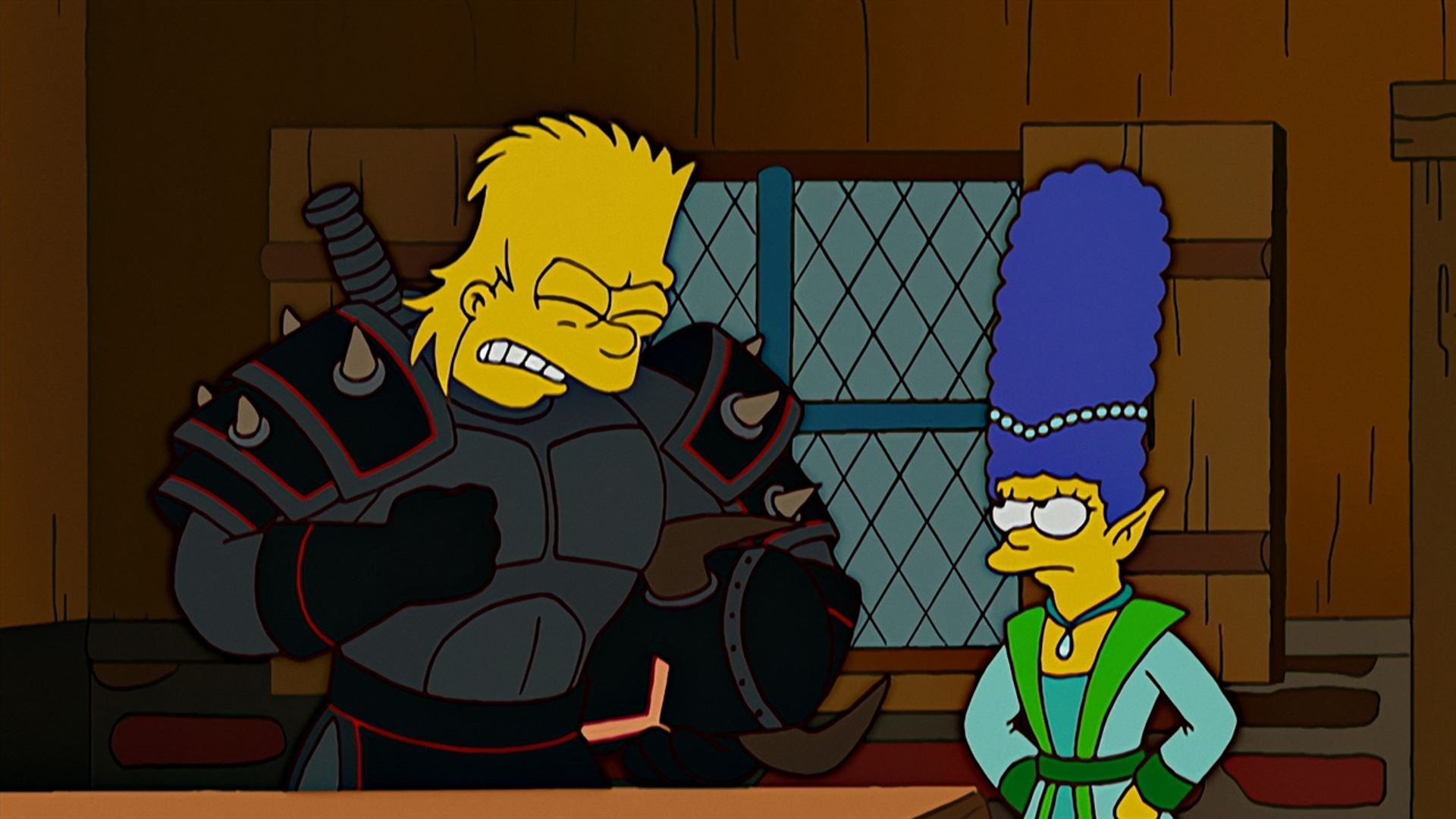 The Simpsons background